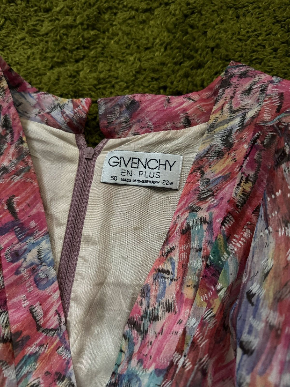 Givenchy × Vintage Givenchy 90s archive vintage coloured dress Size XL / US 12-14 / IT 48-50 - 4 Thumbnail