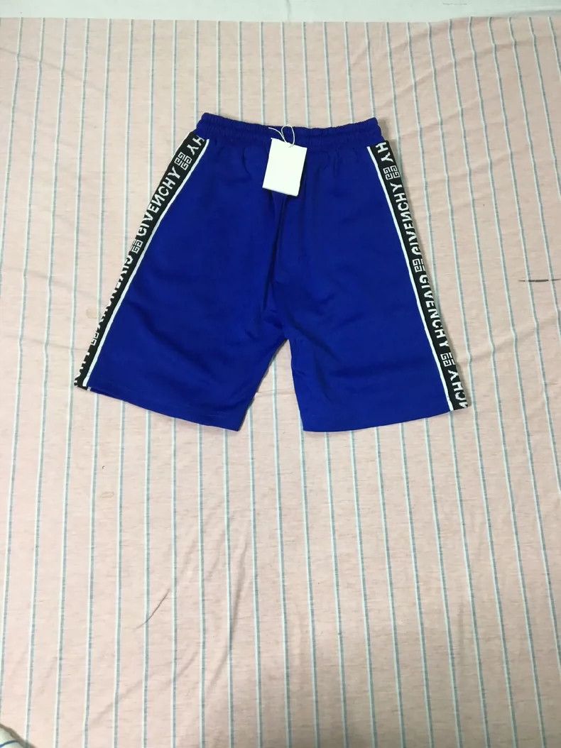 Givenchy Givenchy Green Side Logo Short Pants 2506-Nextarrow Size US 29 - 2 Thumbnail