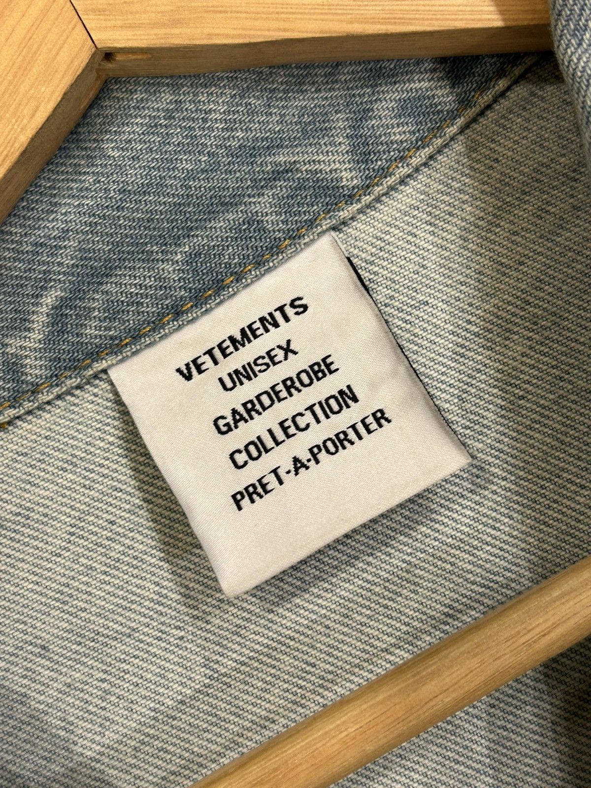 Vetements Vetements Patchwork Denim Jacket Size US M / EU 48-50 / 2 - 4 Thumbnail
