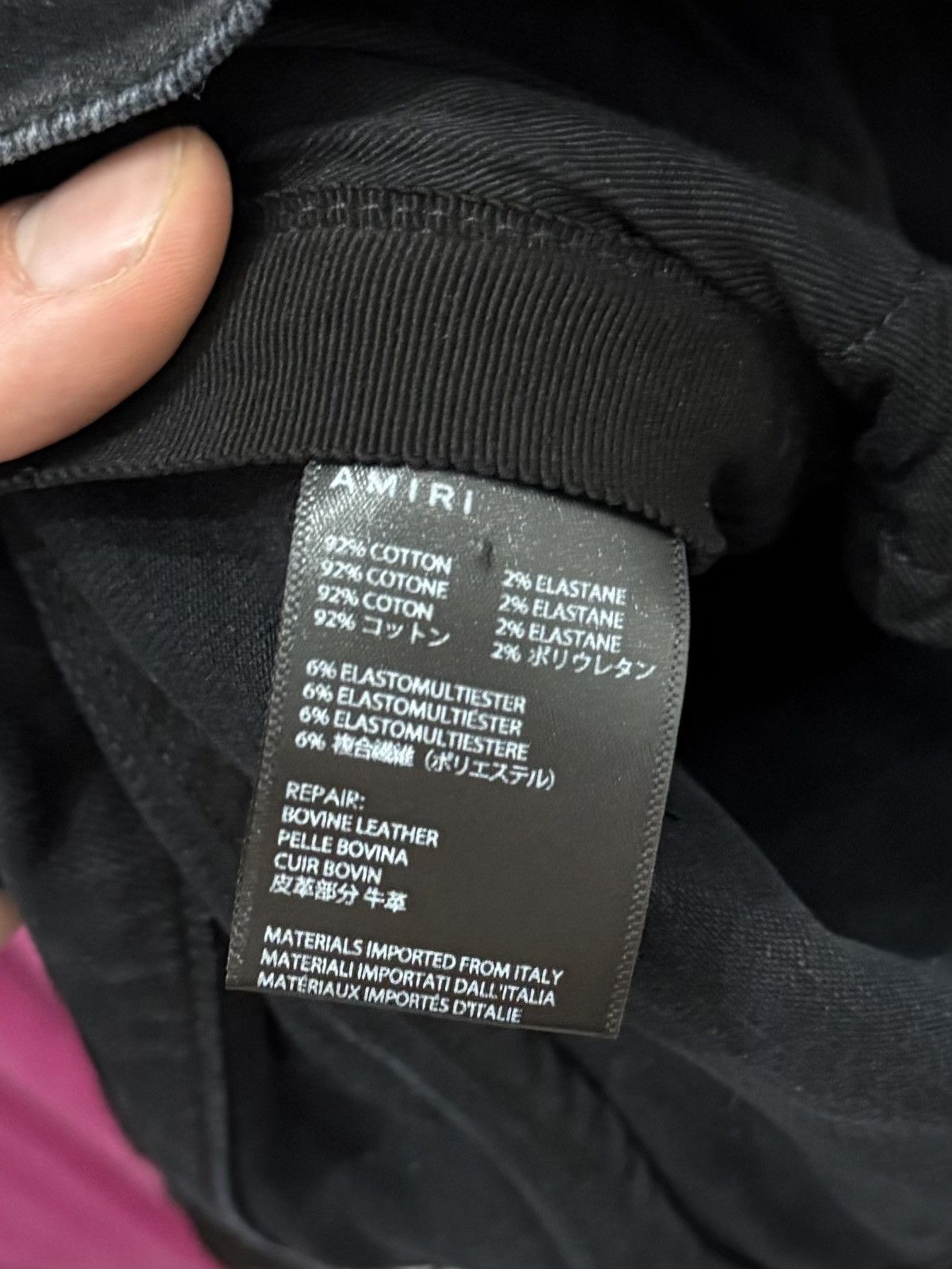 Amiri Amiri Chemist leather star aged jeans Size US 30 / EU 46 - 15 Thumbnail