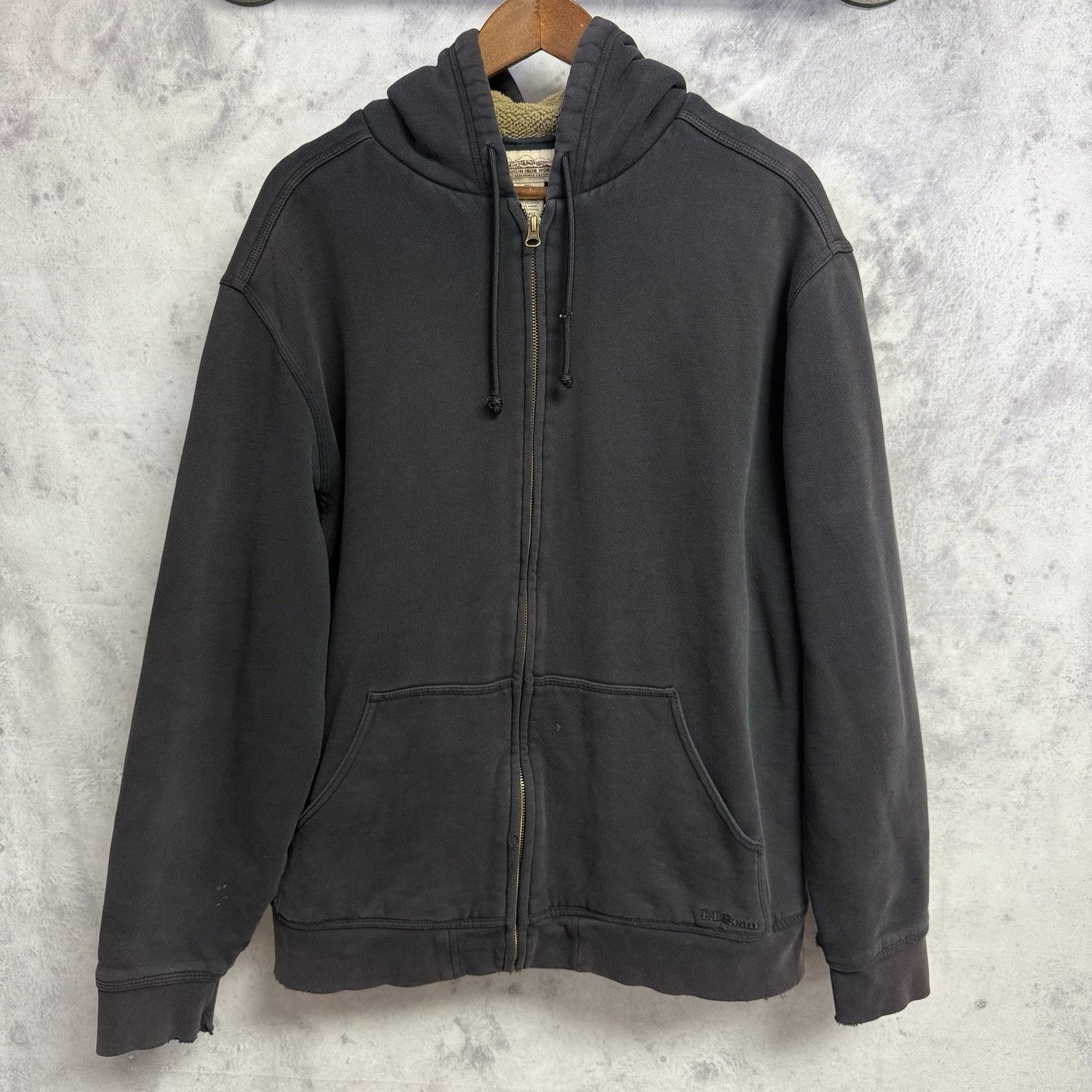 L.L. Bean LL Bean Katahdin Iron Works Hoodie Sweatshirt Mens LT Size US L / EU 52-54 / 3 - 1 Thumbnail