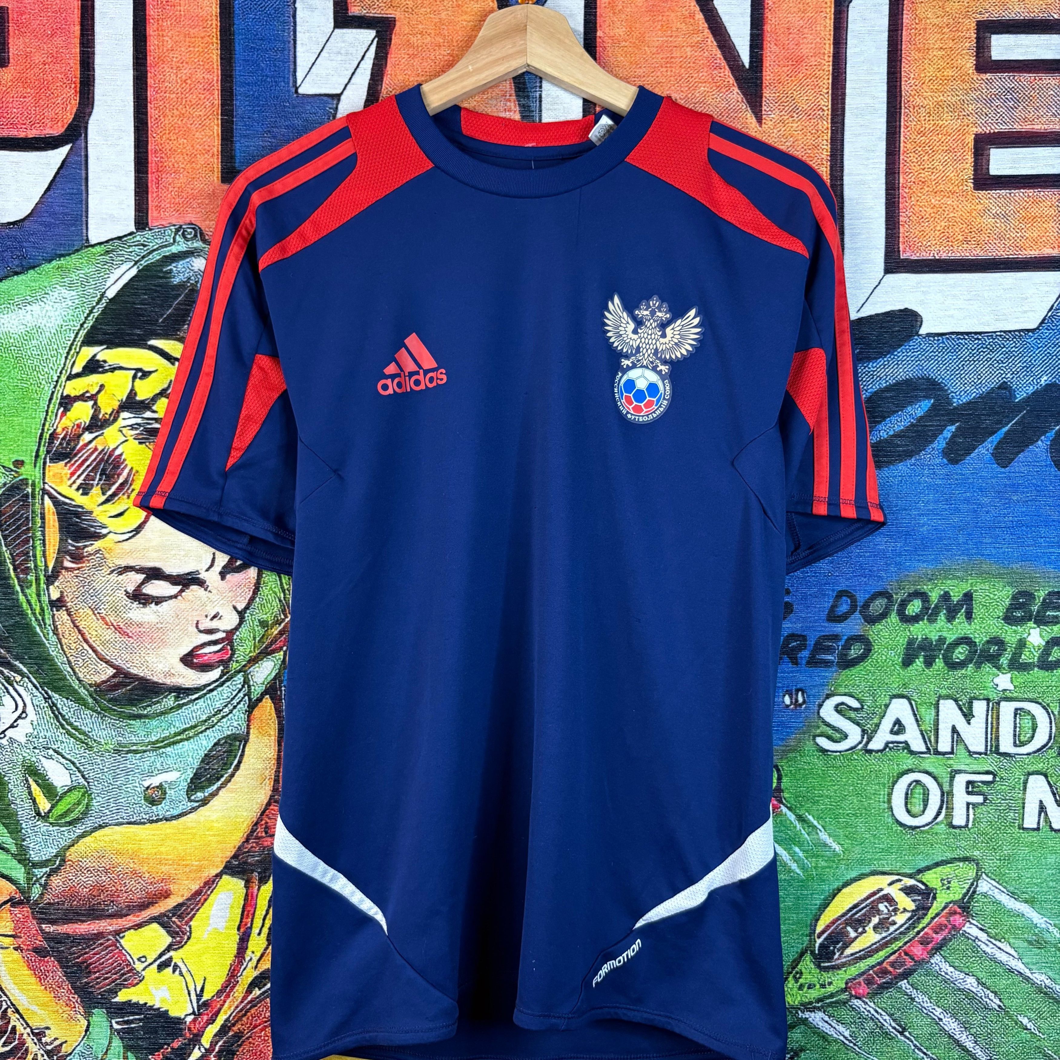 Adidas 2011 Adidas Russian National Football Team 2011/2012 Jersey Size US S / EU 44-46 / 1 - 1 Thumbnail
