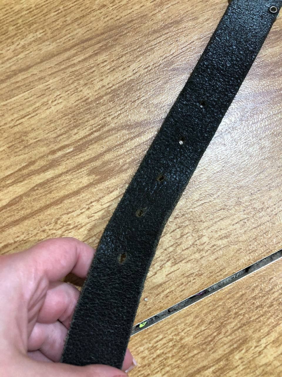 Diesel Vinta Belt Diesel 80s Made in Italy Cow leather Size ONE SIZE - 12 Thumbnail