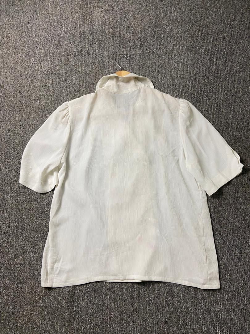 Balenciaga Vintage Balenciaga Double Breasted Blouses (185) Size S / US 4 / IT 40 - 2 Thumbnail