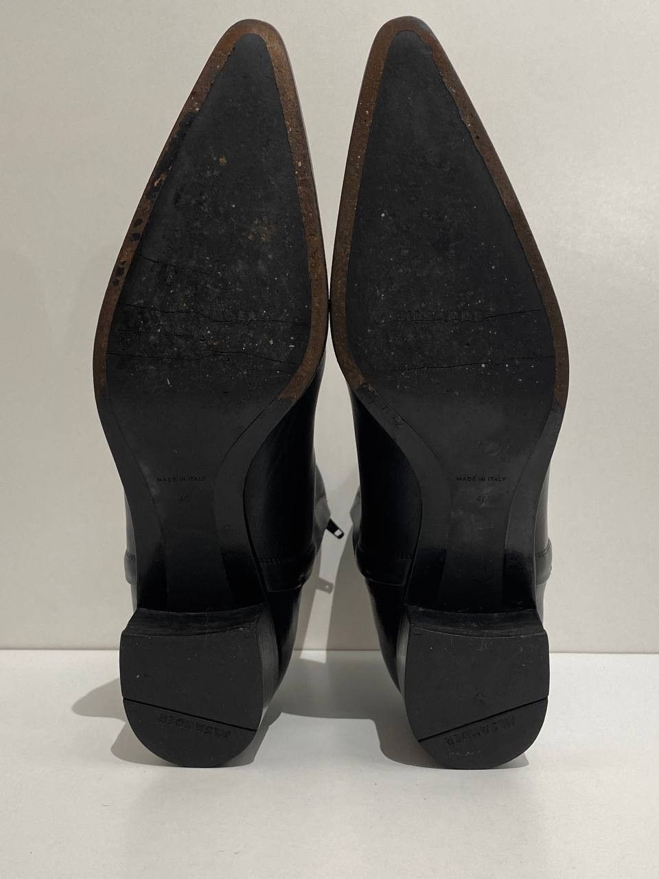 Jil Sander Jil Sander Chelsea Black Zip Leather Boots Shoes Vintage Y2K Size US 9 / IT 39 - 12 Thumbnail