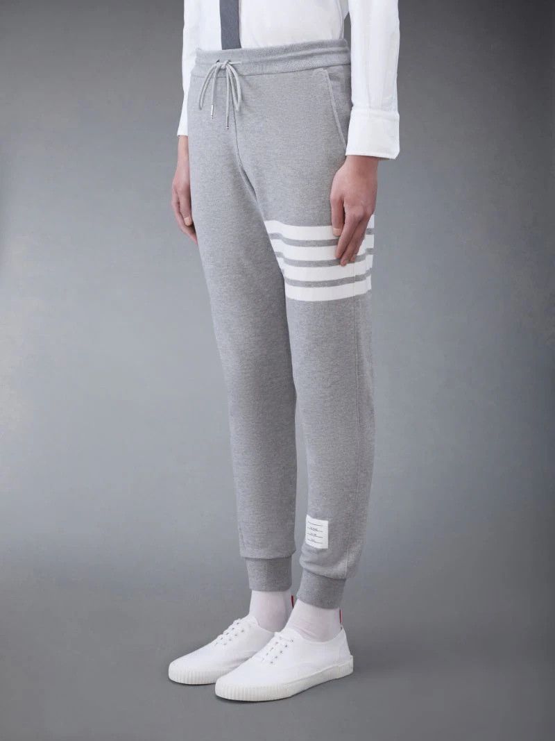 Thom Browne Thom Browne - Classic Loopback 4 Bar Sweatpants Size US 28 / EU 44 - 18 Thumbnail