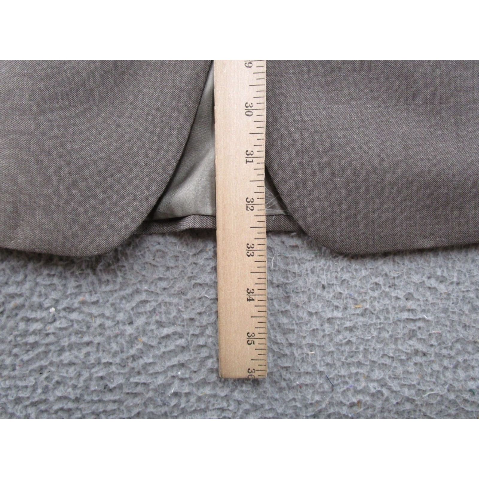 Ralph Lauren Ralph Lauren Suit 42 L Gray Wool 2 Button Designer LRL Jacket Pants Set Career Shirt Size 42R - 7 Thumbnail