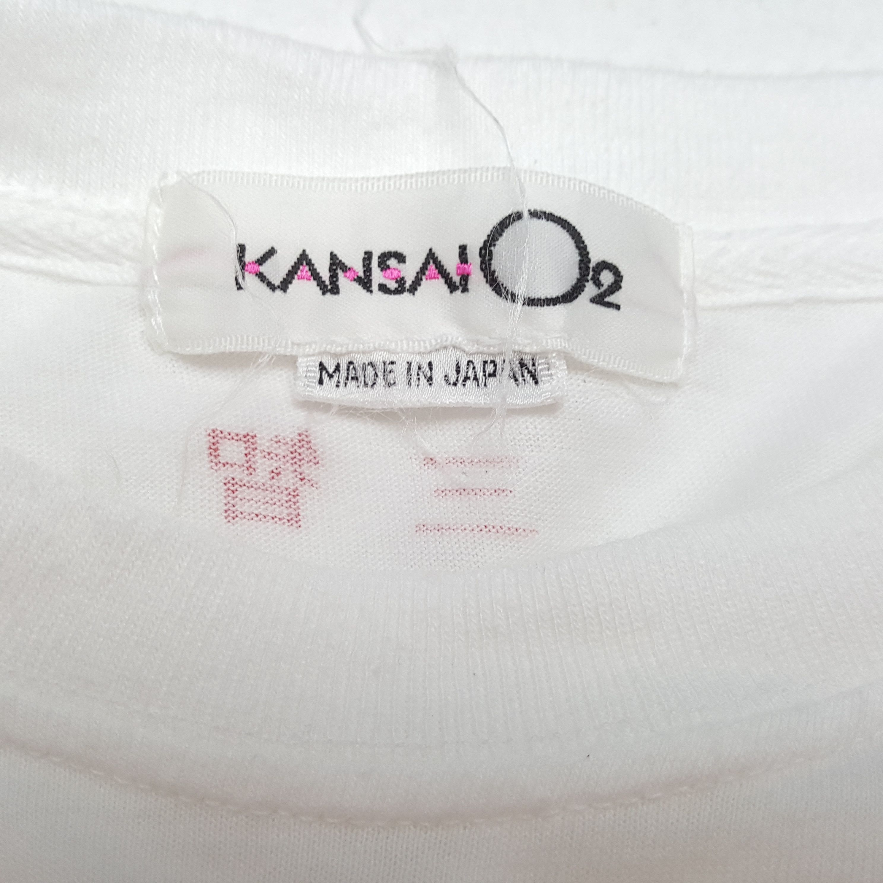 Japanese Brand × Kansai Yamamoto × Vintage KANSAI Japanese Brand Art Style Design Tshirt Size US L / EU 52-54 / 3 - 6 Thumbnail