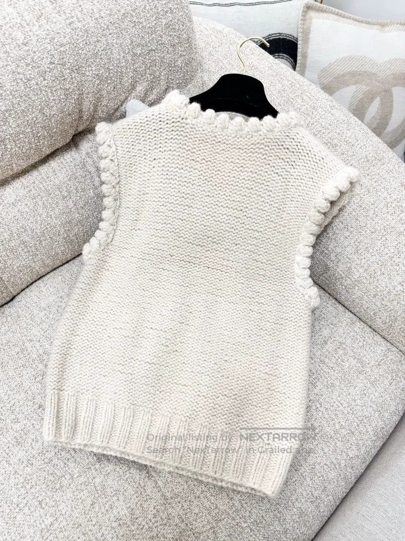 Chanel Chanel 21A autumn and winter handicraft workshop beige rel Size XS / US 0-2 / IT 36-38 - 2 Thumbnail