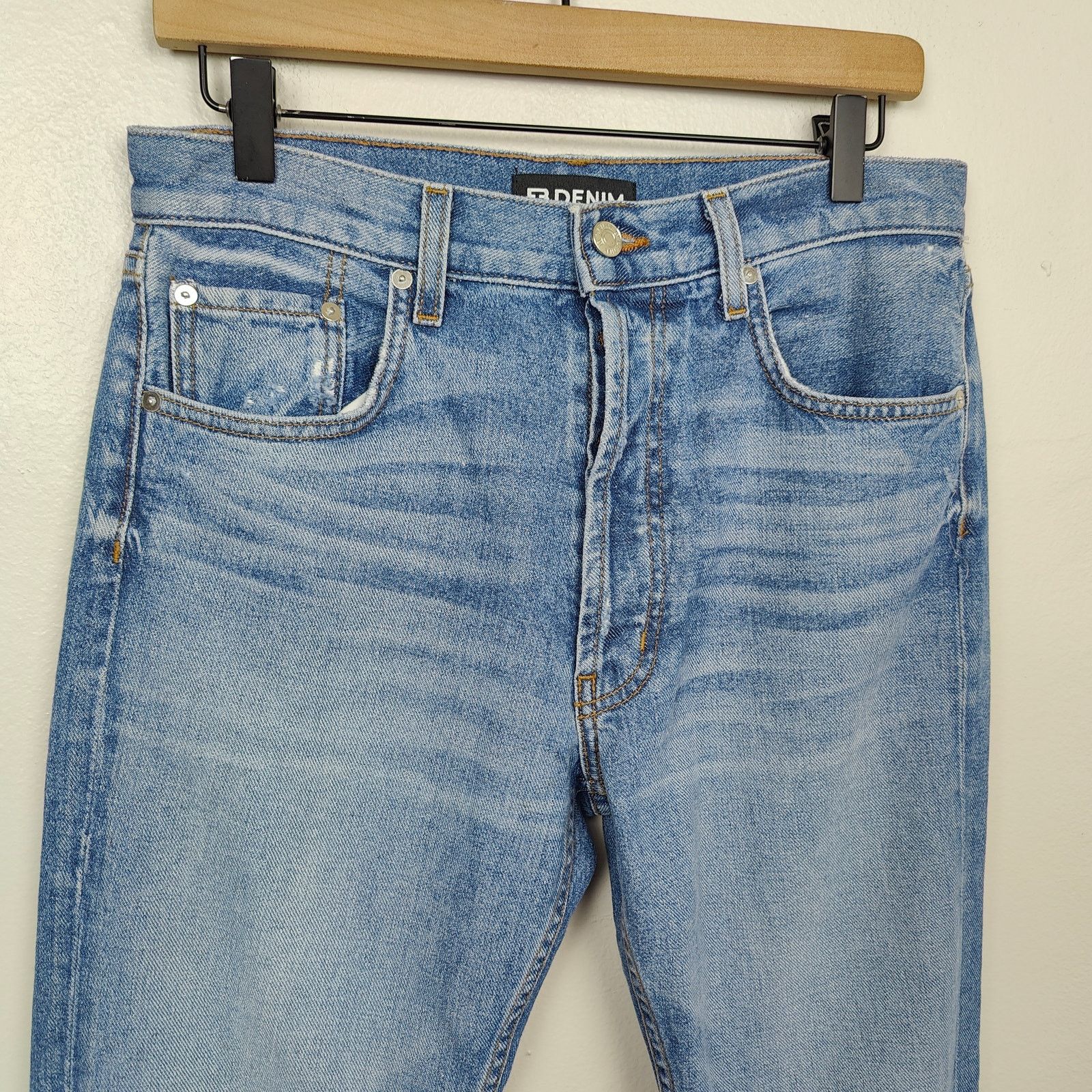 EB Denim EB Denim Straight Leg Jeans Womens 23 (XXS) Size 23" - 2 Thumbnail