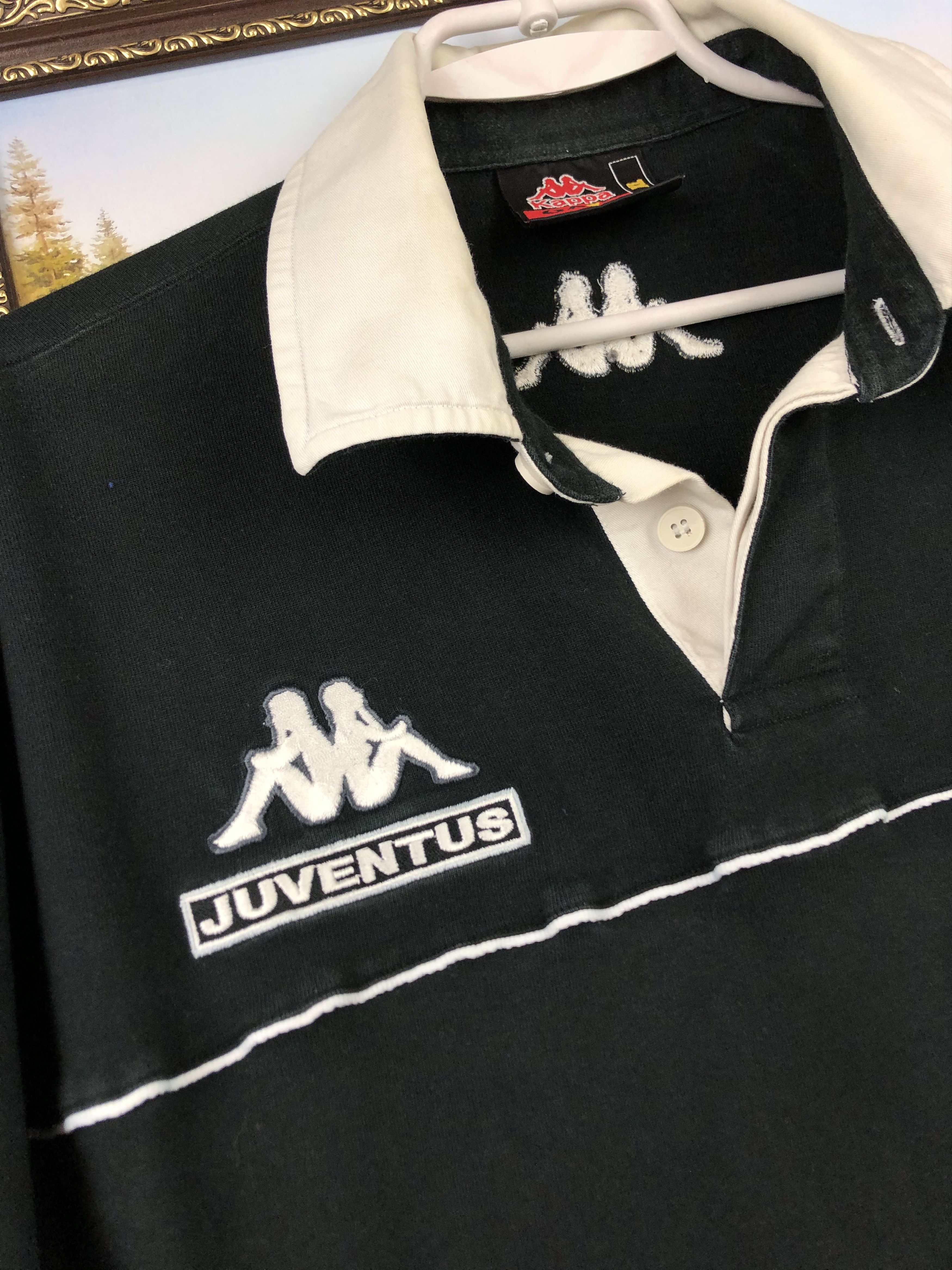 Kappa Vintage Kappa Juventus Football Shirt Soccer Train Maglia Size US XL / EU 56 / 4 - 3 Thumbnail
