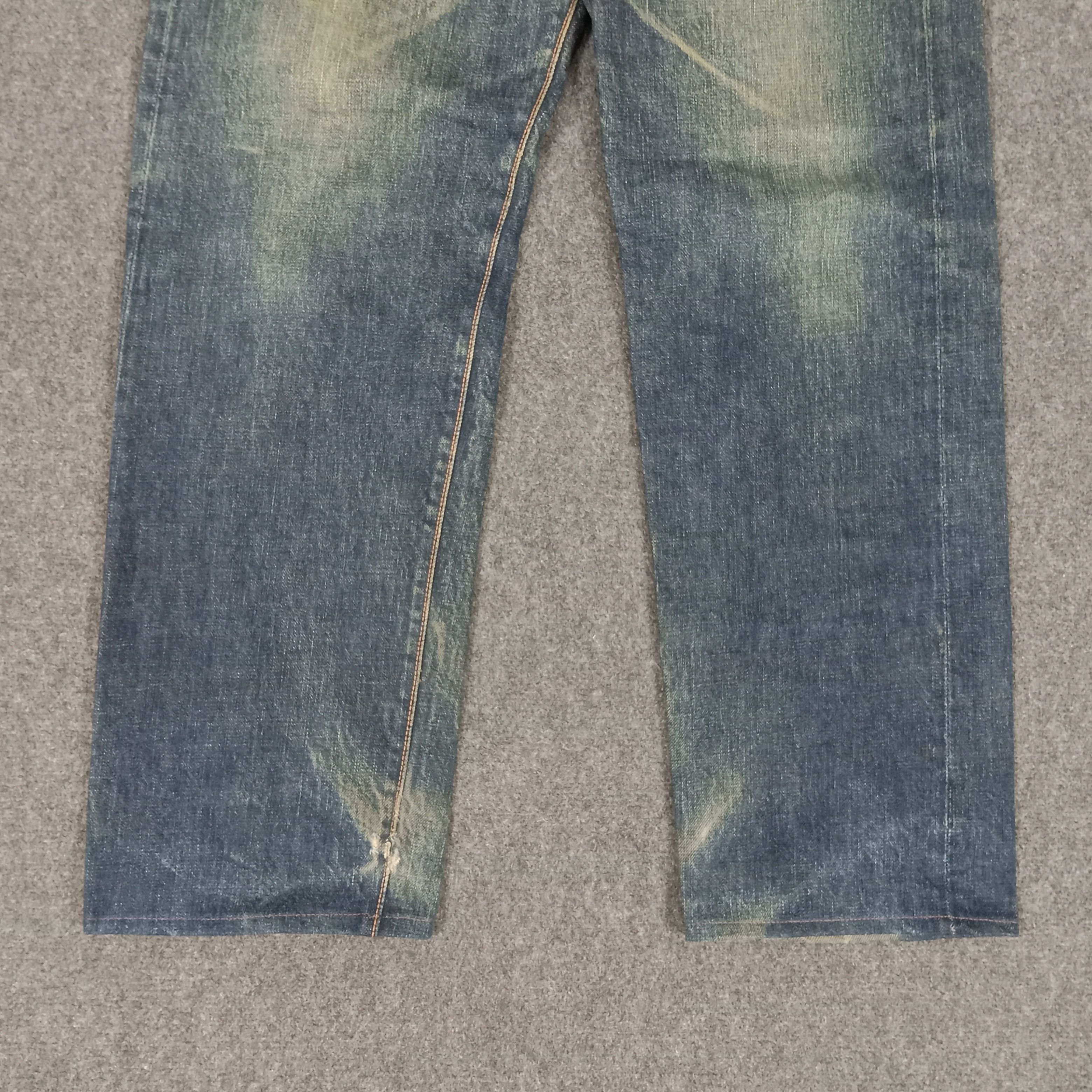 Japanese Brand × Vintage Evis Japanese Brand Daicock Custom Art Denim Jeans Size US 29 - 10 Thumbnail