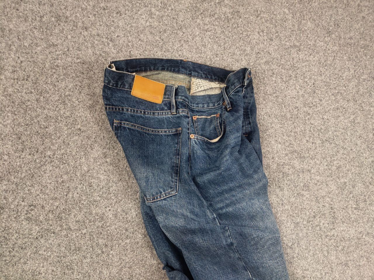 Taylor Stitch Vintage Taylor Stitch Japanese selvedge Faded Denim Jeans Size US 32 / EU 48 - 15 Thumbnail