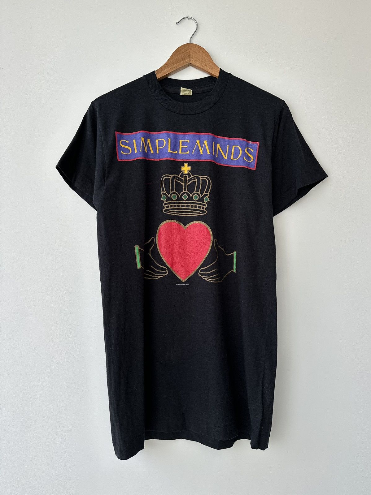Vintage Vintage 1989 Simple Minds European Tour Shirt Screen Stars L Size US L / EU 52-54 / 3 - 1 Thumbnail