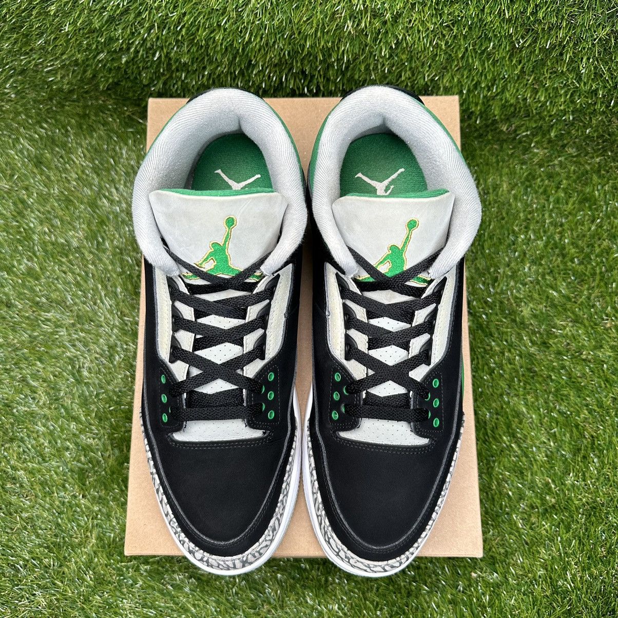 Jordan Brand Air Jordan 3 Pine Green Size US 13 / EU 46 - 4 Thumbnail