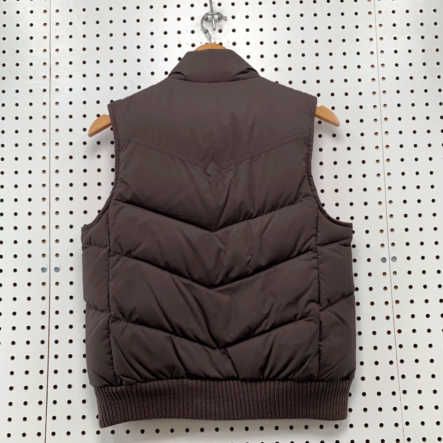 Gap Gap Women Vest Puffer Down Liner Sleeveless Brown Pink Small 18.5x22.5 Winter Fall Spring Casual Size S / US 4 / IT 40 - 2 Thumbnail