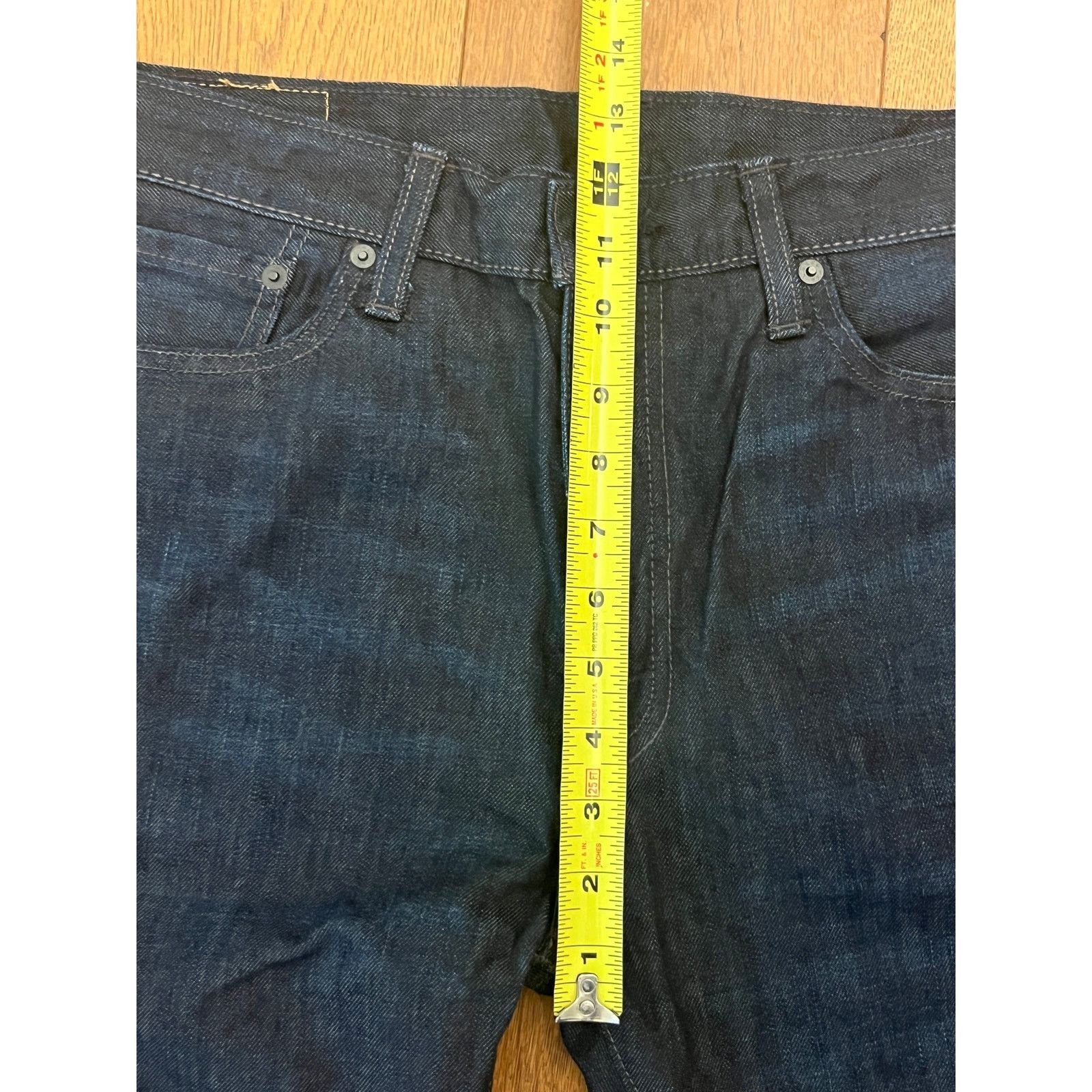 Levi's Levi's 513 Slim Straight Jeans 36x30 Dark Wash New Size US 36 / EU 52 - 10 Thumbnail
