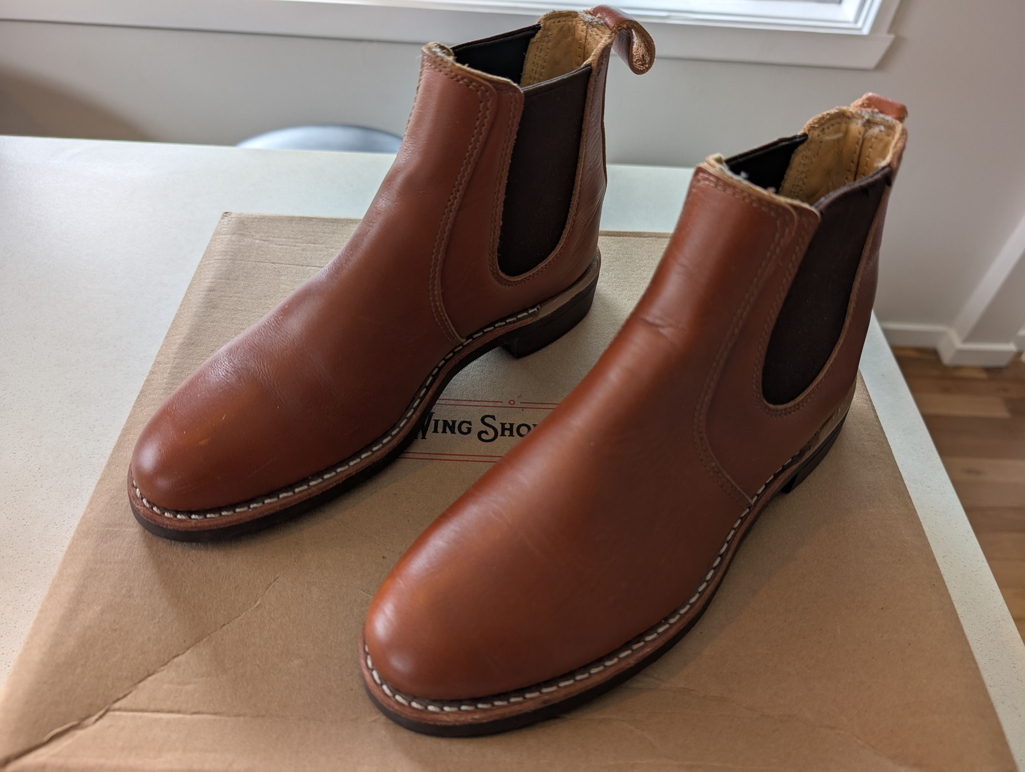 Red Wing Red Wing Chelsea Pecan Boundary Size US 6 / IT 36 - 1 Thumbnail
