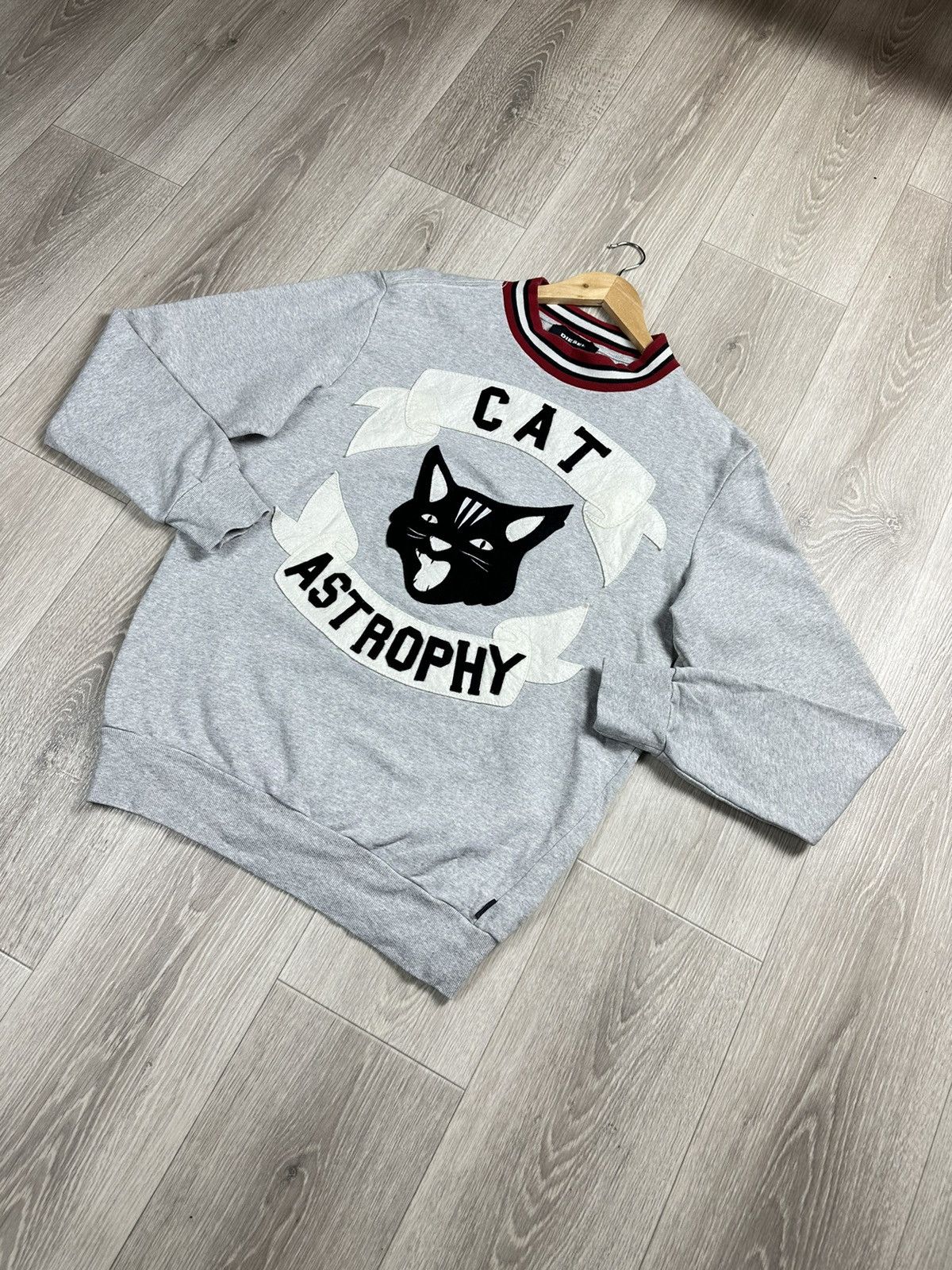 Diesel Vintage Diesel Crewneck Sweatshirt Big Logo Cat Astrophy Size US M / EU 48-50 / 2 - 3 Thumbnail