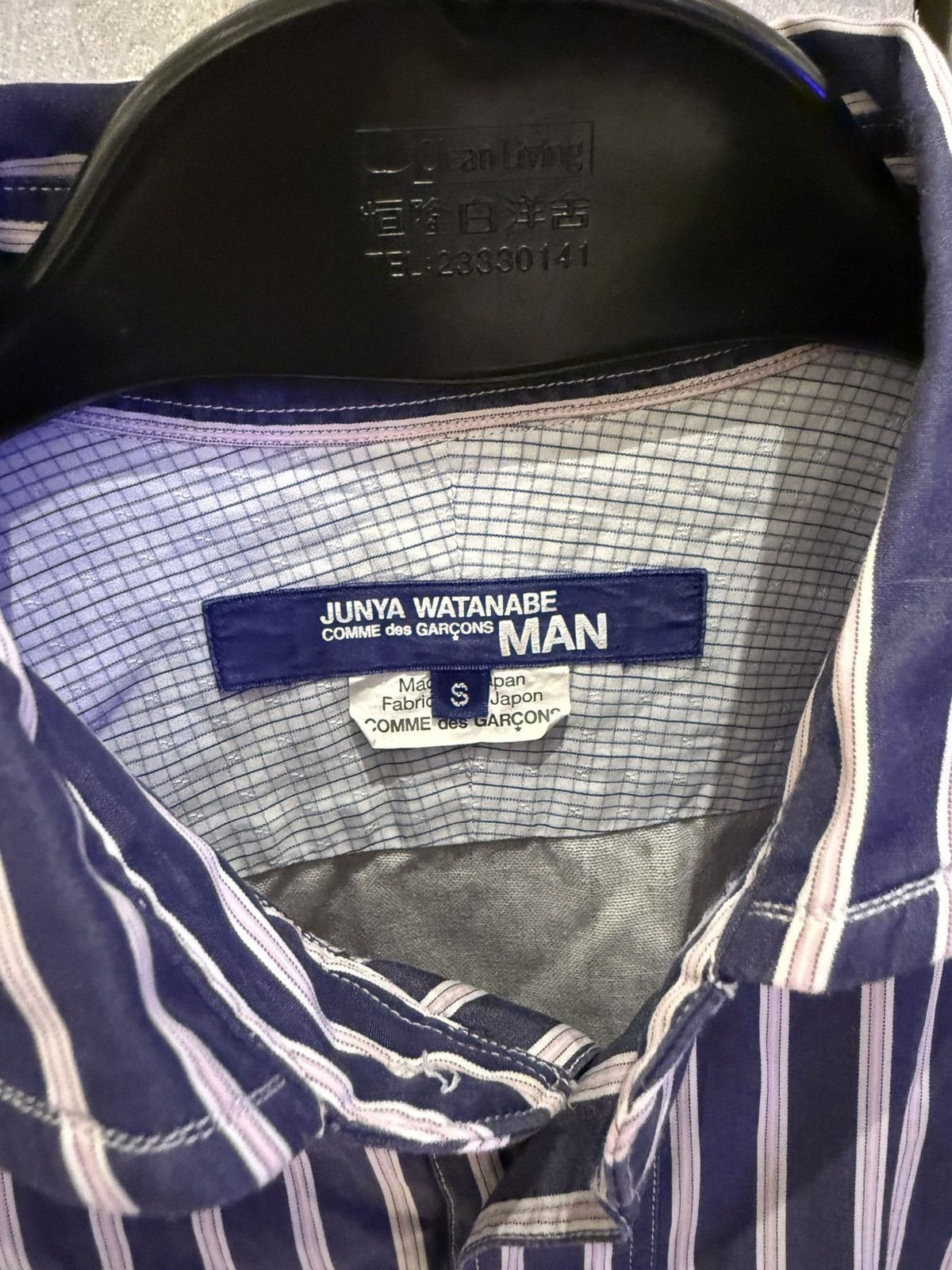 Junya Watanabe Junya Watanabe Stripe/ Camouflage Shirt Size US S / EU 44-46 / 1 - 2 Thumbnail