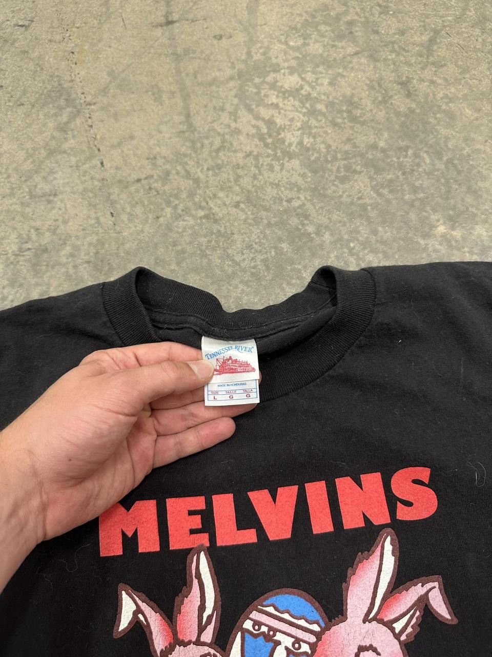 Band Tees Vintage Melvins Egg Nog Sludge Band Graphic Shirt Size Large Size US L / EU 52-54 / 3 - 4 Thumbnail