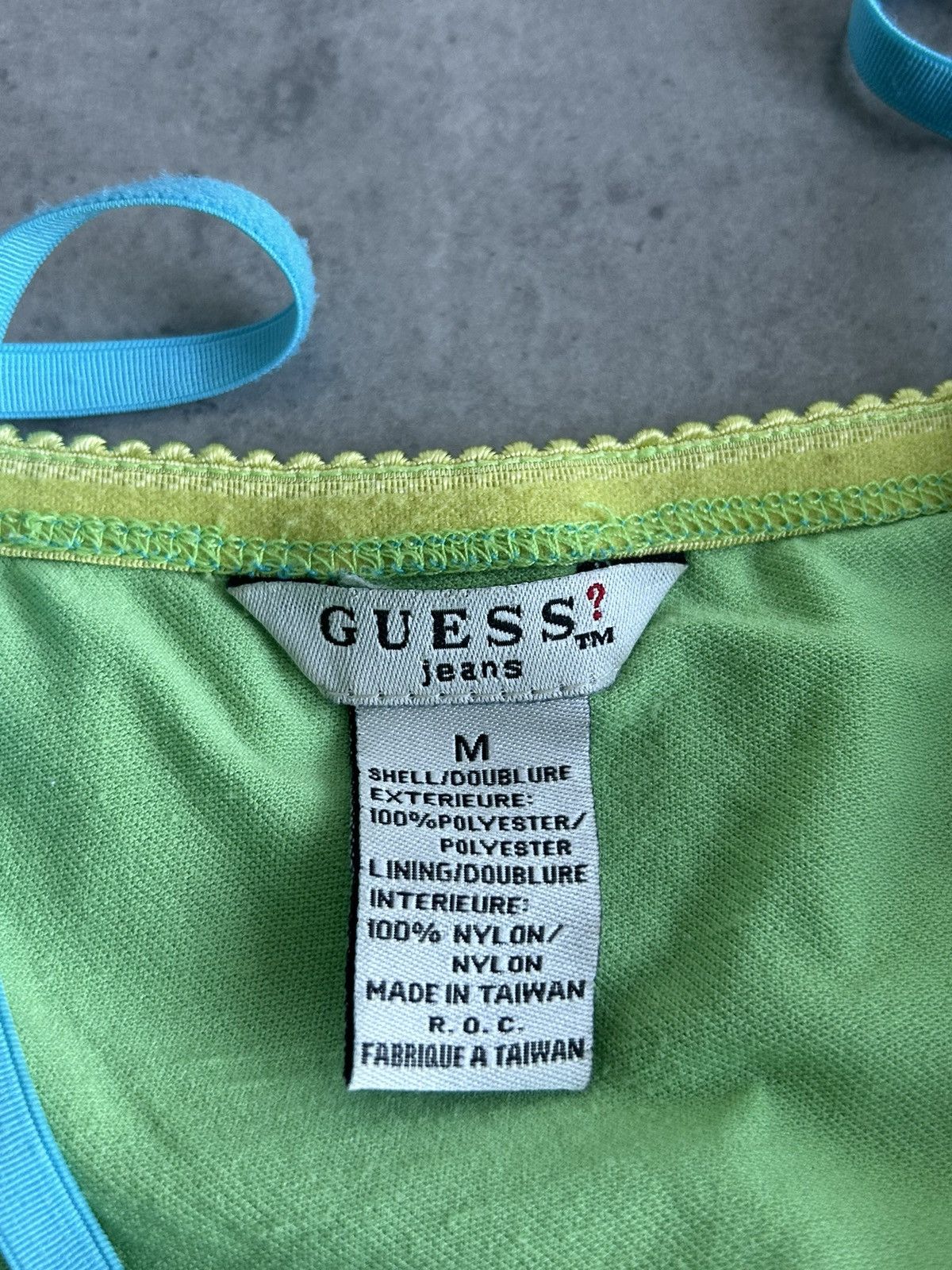 Guess × Vintage Guess Gorgeous Vintage Cute Top Y2K mesh 00s Size M / US 6-8 / IT 42-44 - 7 Thumbnail