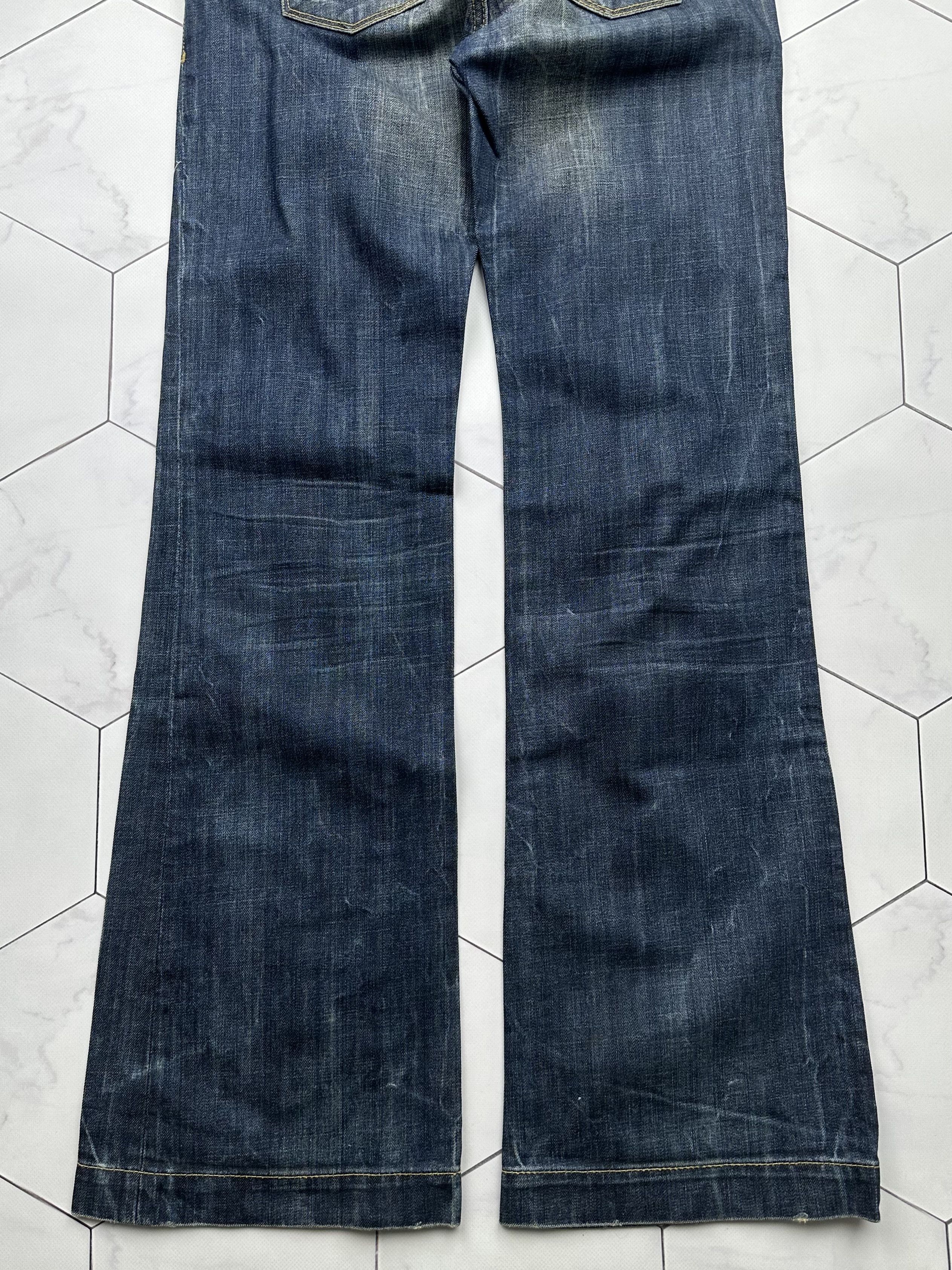 Vintage Vintage Faded Flare Jeans E2 Size 28" / US 6 / IT 42 - 7 Thumbnail