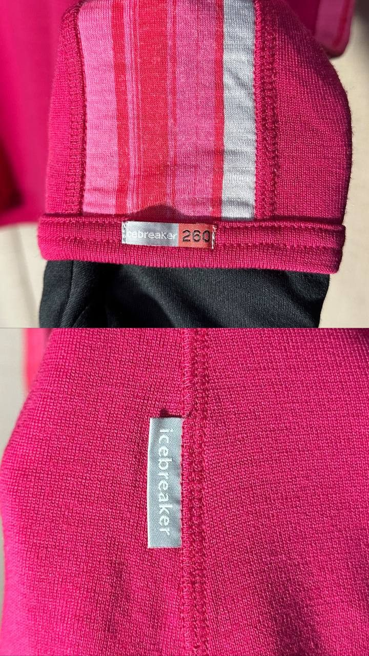 Icebreaker Icebreaker Bodyfit 260 1/4 Zip women sweater merino wool Size S / US 4 / IT 40 - 2 Thumbnail