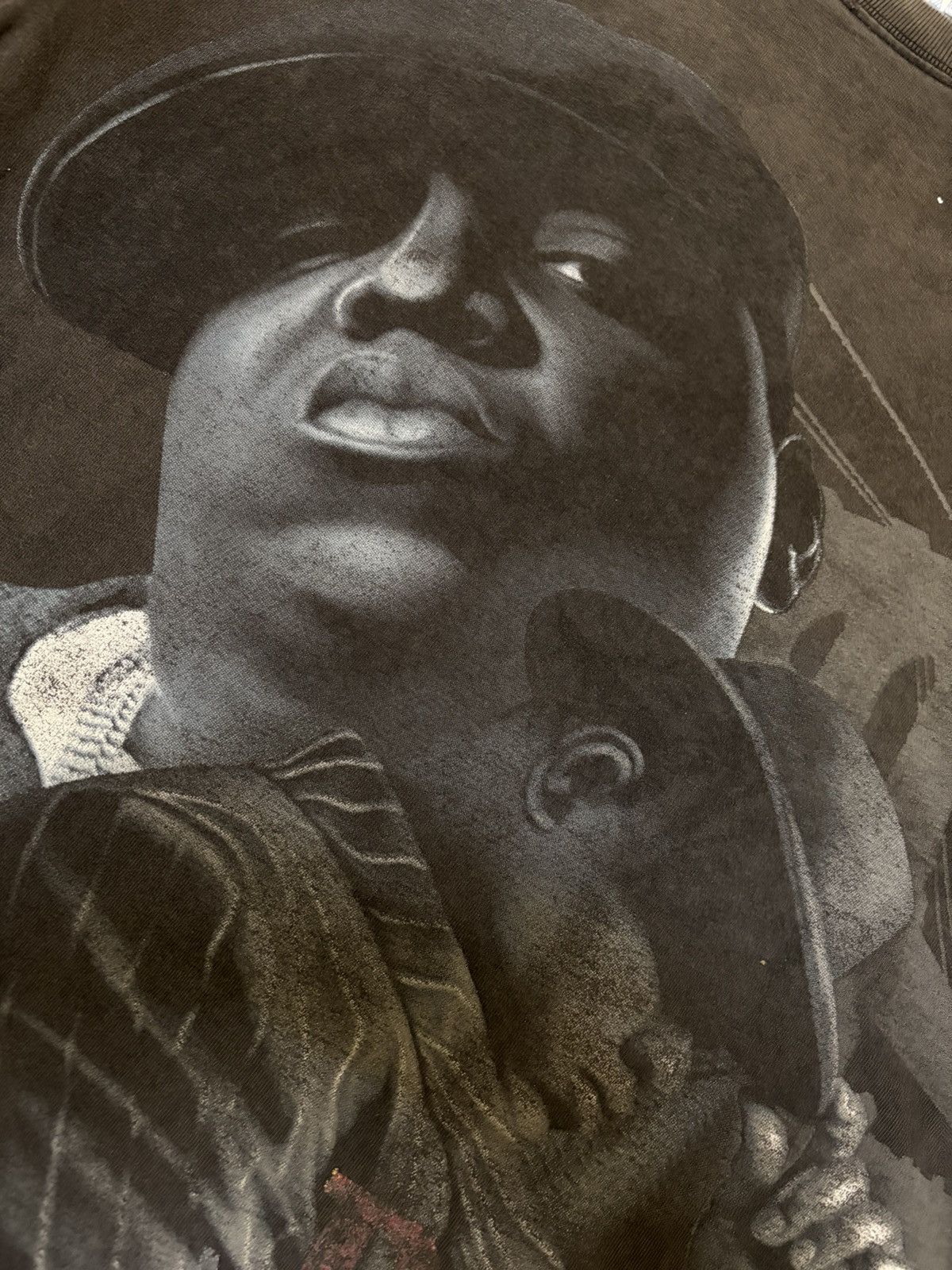 Rap Tees Vintage Rare Notorious BIG Biggie Big Face Rap Band Tee Size US XL / EU 56 / 4 - 4 Thumbnail