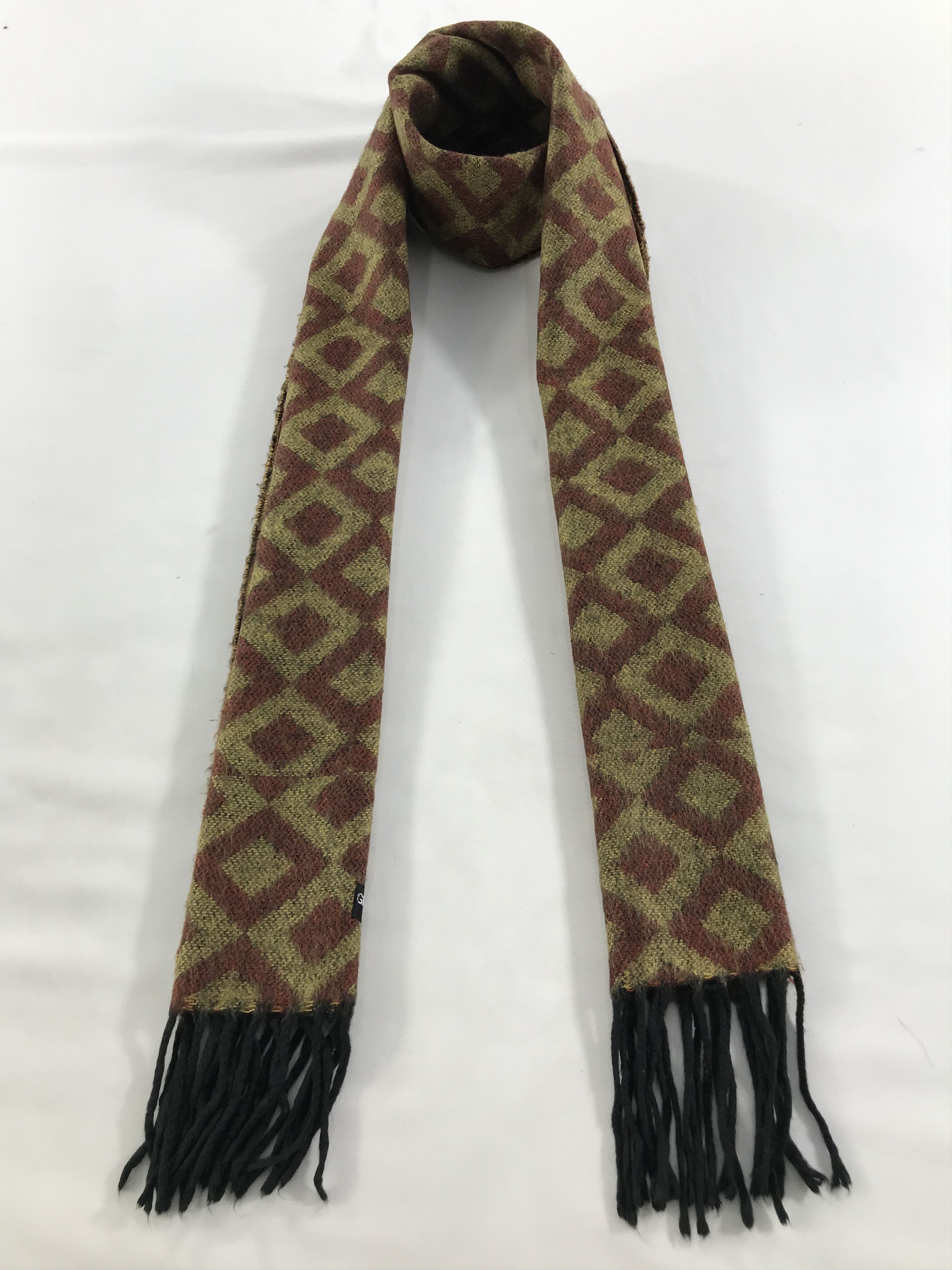 Vintage Giuliano Bianchi Italy Scarf Muffler V18 Size ONE SIZE - 1 Thumbnail
