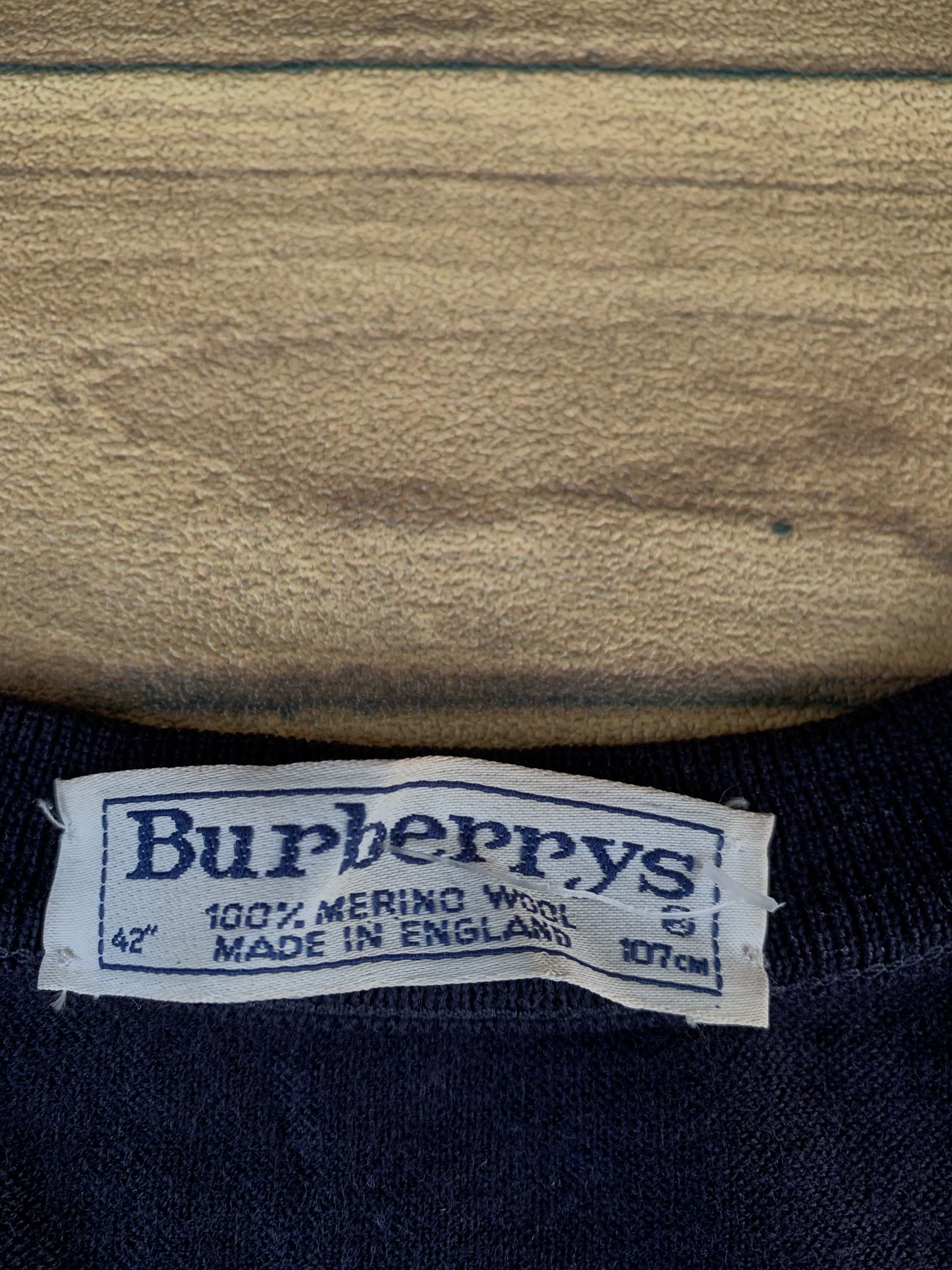 Burberry Vintage burberrys knitwear Size US L / EU 52-54 / 3 - 4 Thumbnail