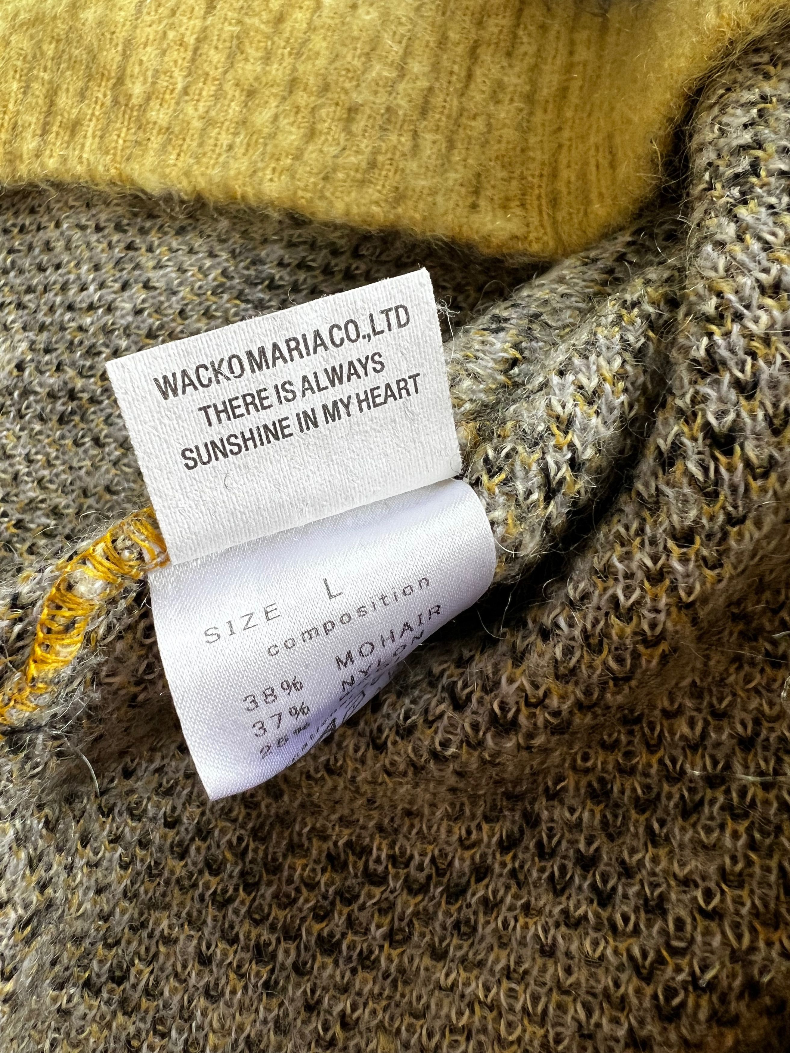 Wacko Maria Wacko Maria Leopard Print Mohair Sweater Size US L / EU 52-54 / 3 - 4 Thumbnail