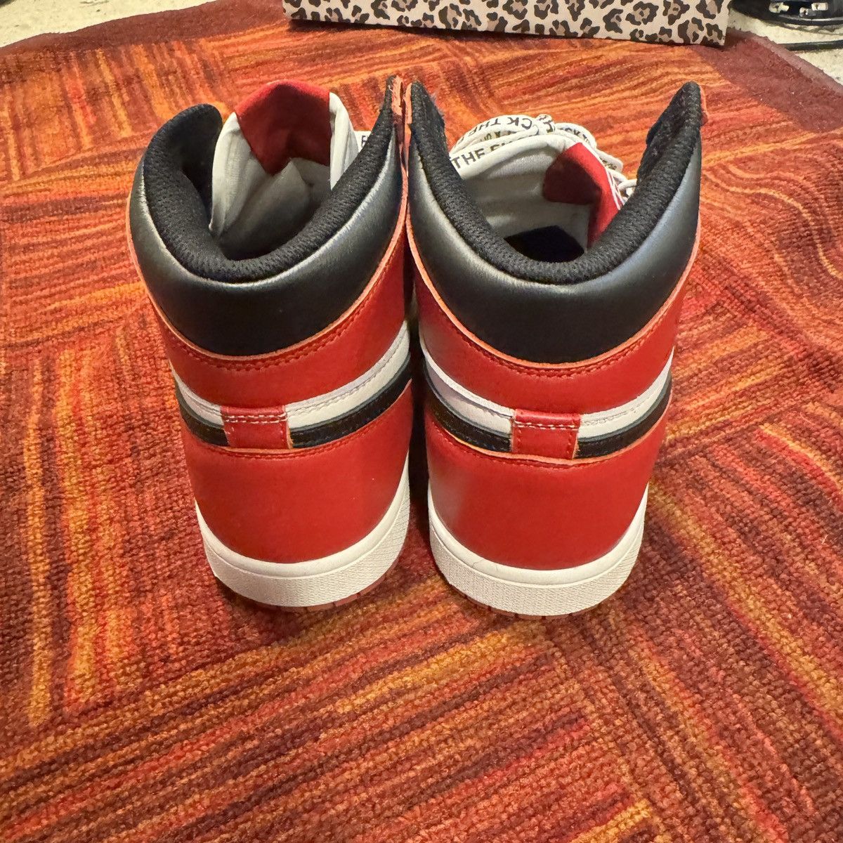 Fugazi × ineverheardofyou ineverheardofyou Fuck You Jordan 1 size 8 Size US 8 / EU 41 - 6 Thumbnail