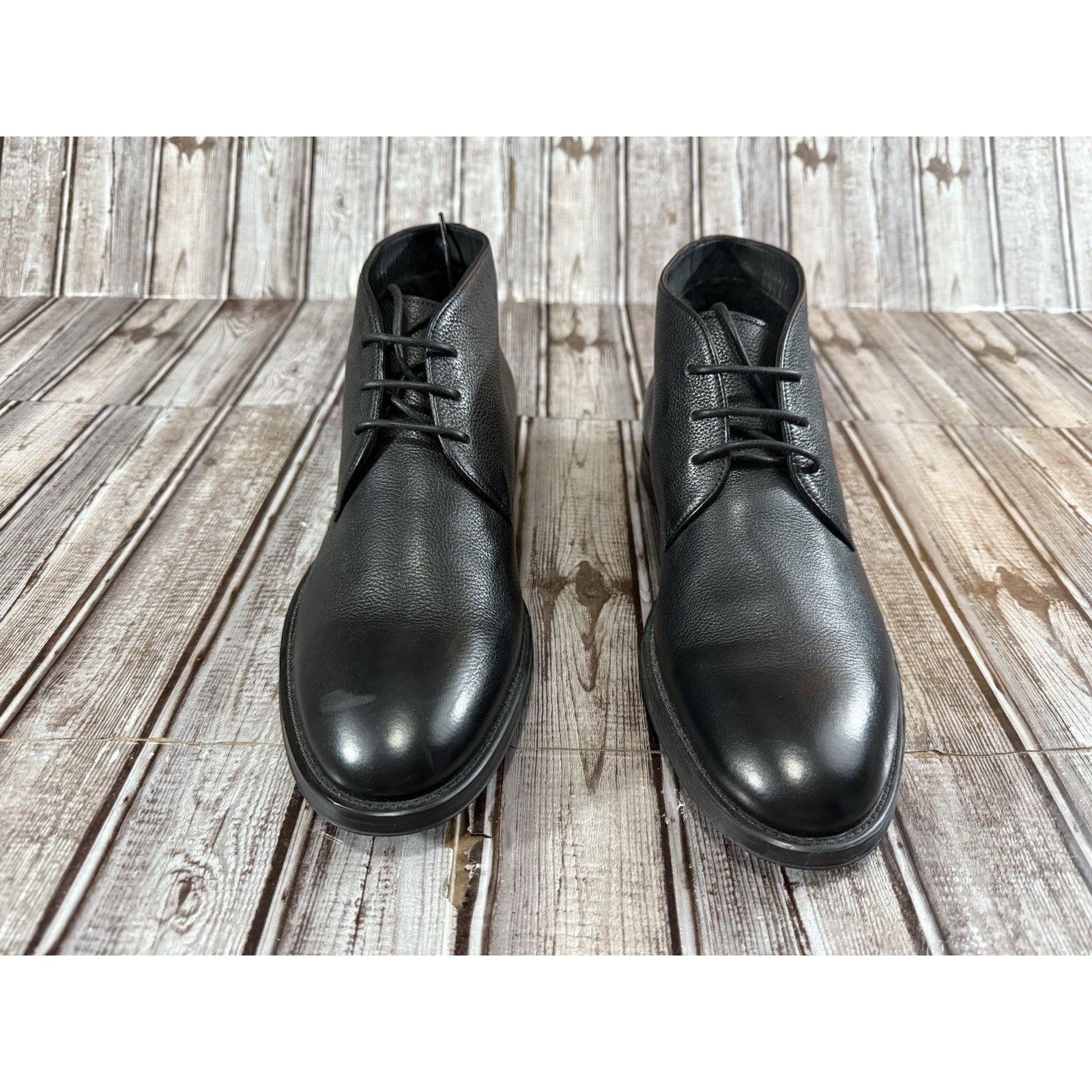 Hugo Boss BOSS Hugo Boss Chukka Real Fur Linning Lambskin Boots Sz 7 Size US 7 / EU 40 - 2 Thumbnail