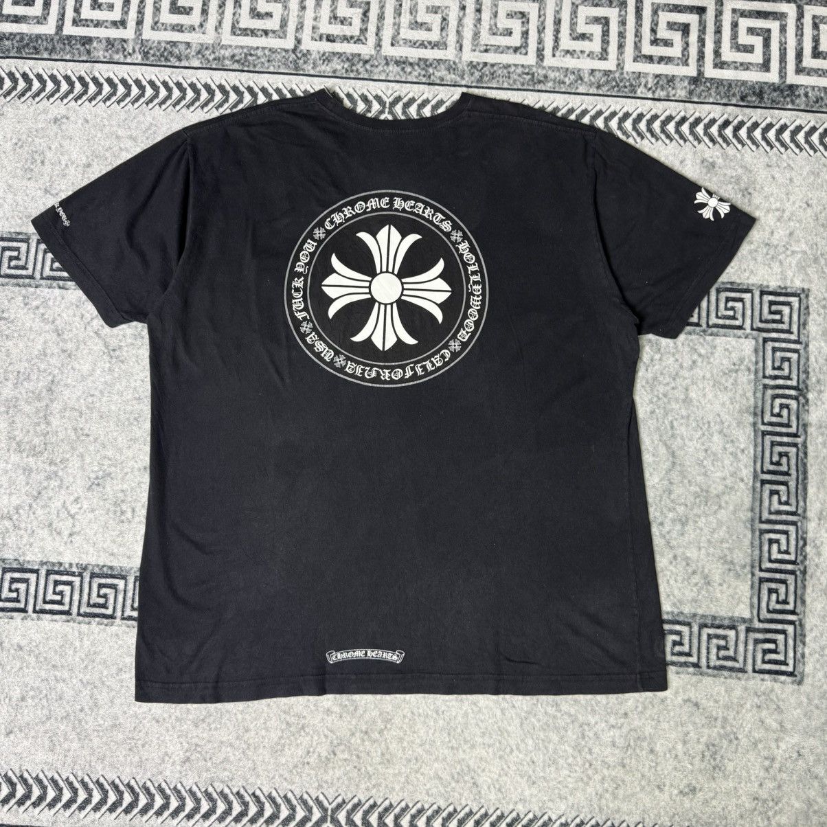 Chrome Hearts BIG SIZE! CROSS PLUS STAMP CHROME Size US XXL / EU 58 / 5 - 3 Thumbnail