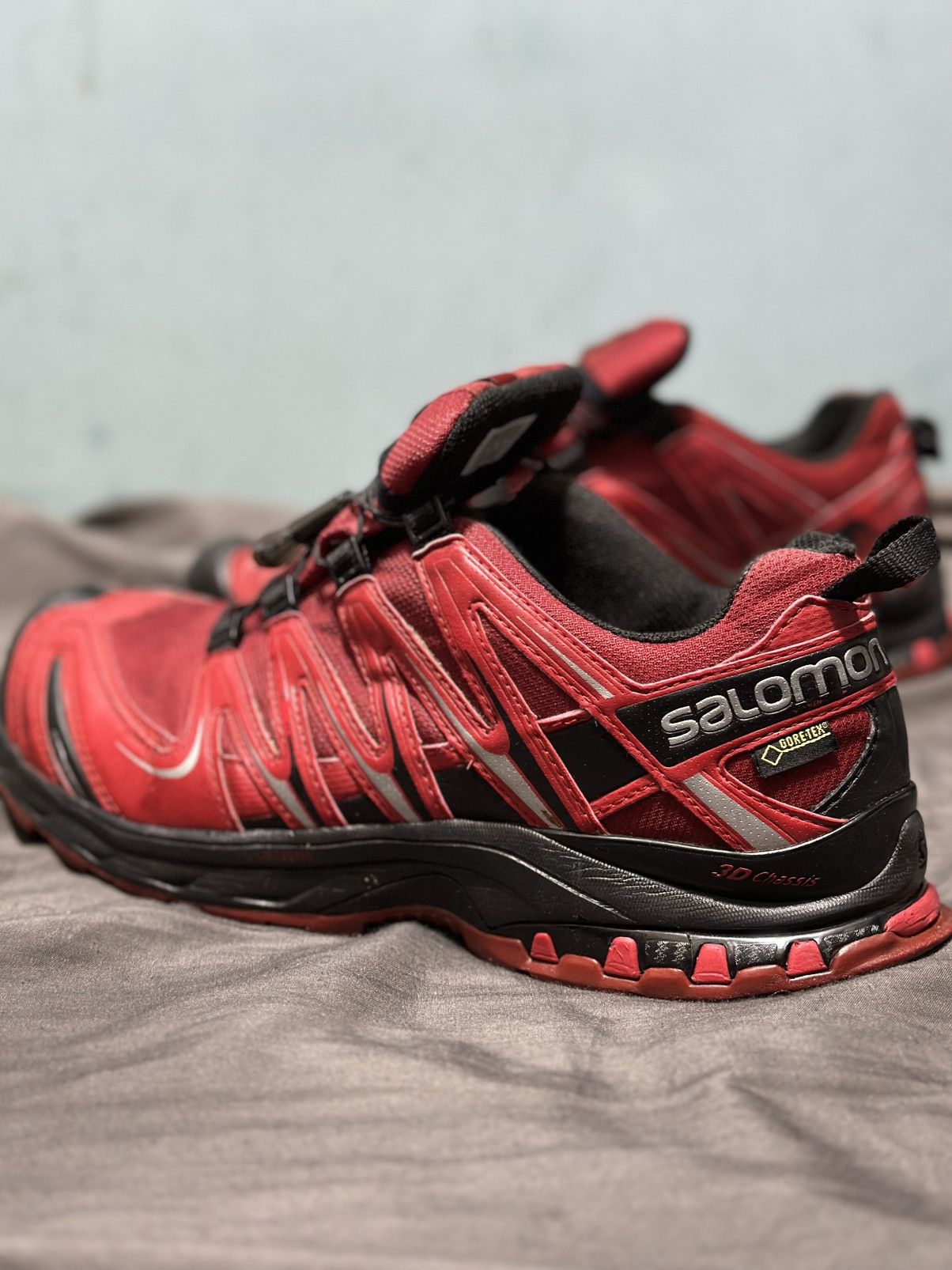 Salomon Hiking … Trail Running Shoes Salomon XA Pro 3D GTX Fiery Red Size US 10.5 / EU 43-44 - 5 Thumbnail