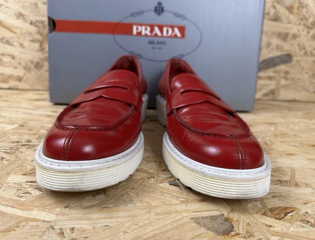Prada Prada shoes size 41 IT red Size US 11 / IT 41 - 2 Thumbnail