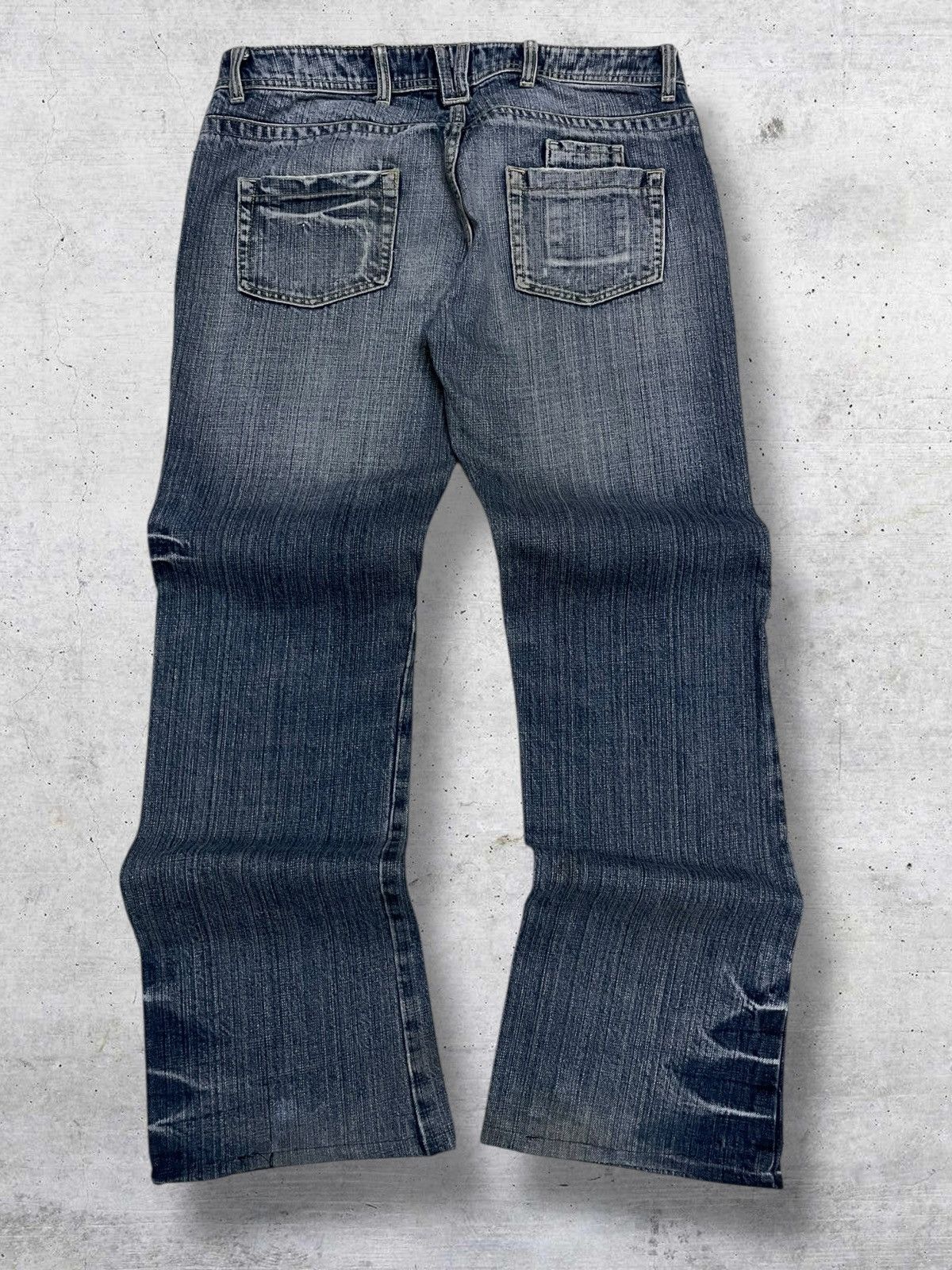 Hysteric Glamour CAMEL ROAD 90S OG JAPAN DESIGNER PATCHWORK DISTRESSED DENIM Size US 31 - 9 Thumbnail