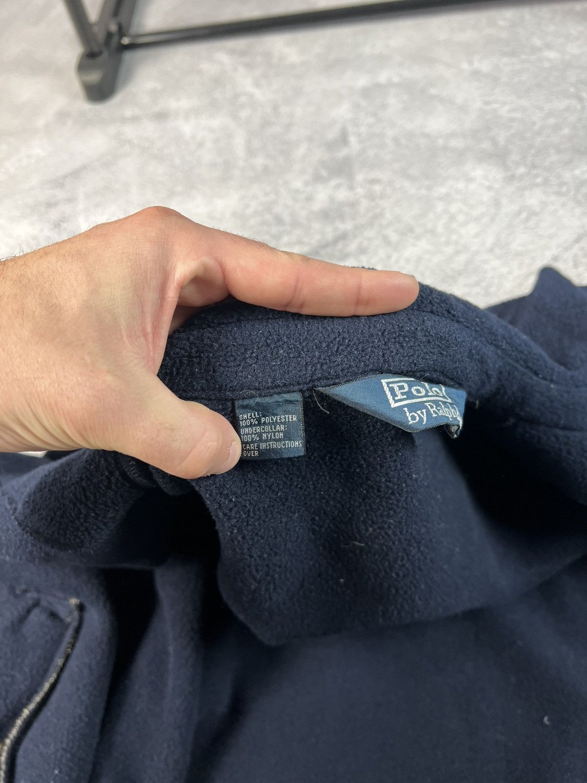 Polo Ralph Lauren × Vintage Vintage Polo Ralph Lauren full zip fleece jacket Size US L / EU 52-54 / 3 - 10 Thumbnail