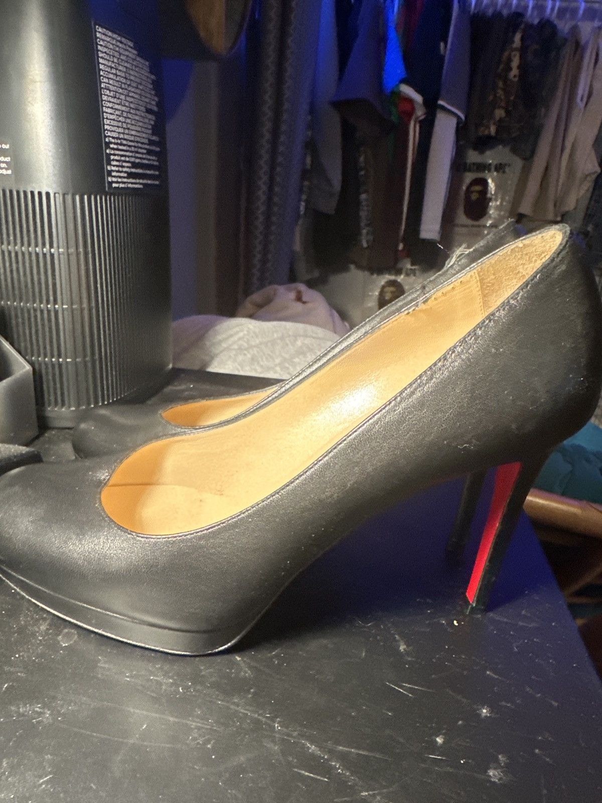 Christian Louboutin Christian Louboutin red bottom heels Size US 7.5 / IT 37.5 - 2 Thumbnail
