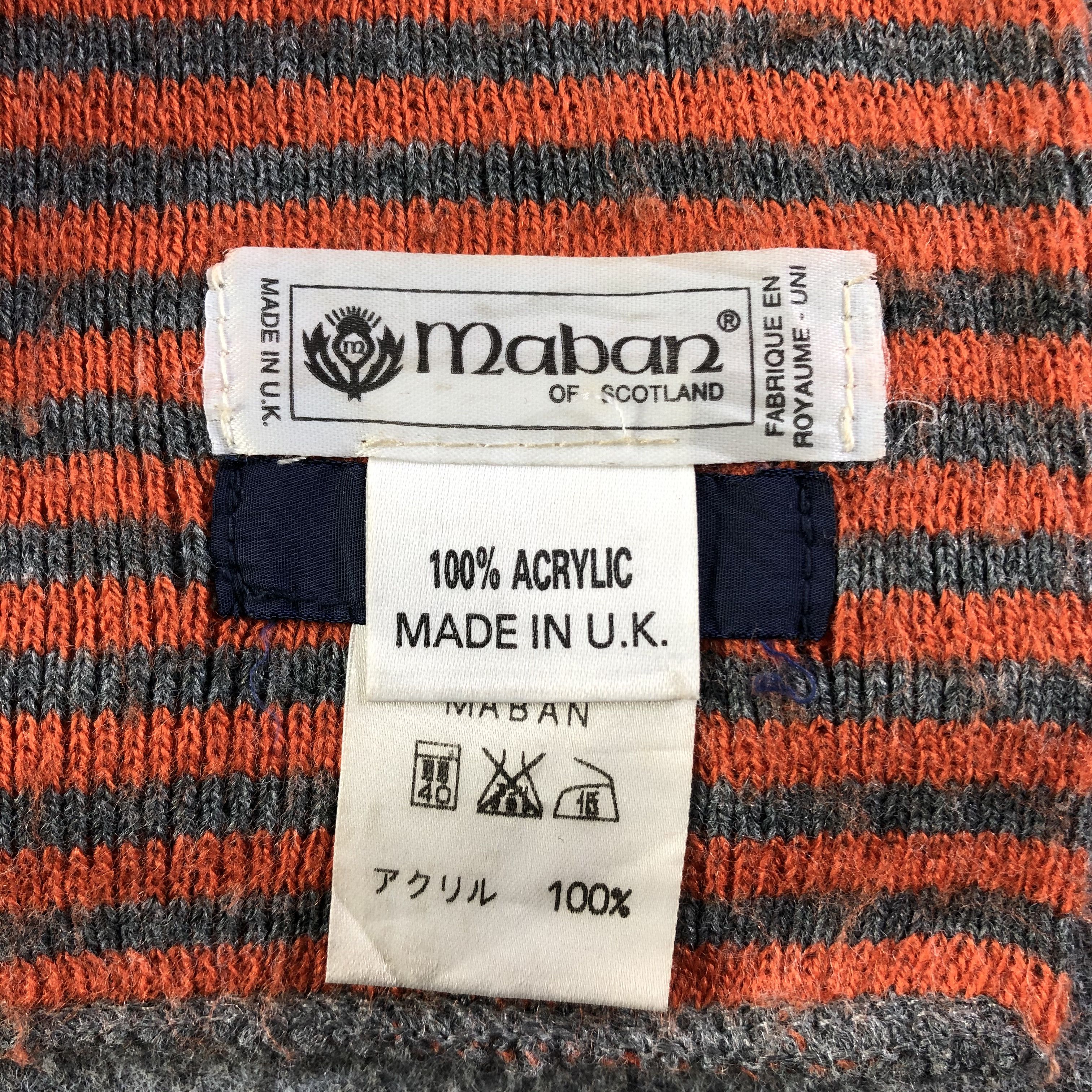 Vintage Maban Scarf / Muffler / Neckwear Size ONE SIZE - 4 Thumbnail