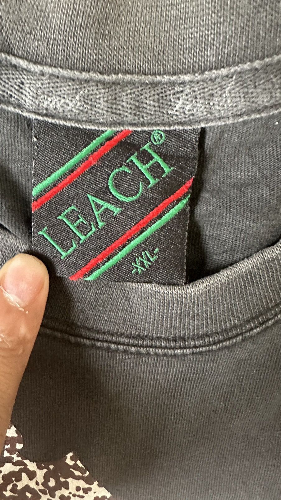 Japanese Brand VINTAGE LEACH G-F* LEACH TEE Size US M / EU 48-50 / 2 - 4 Thumbnail