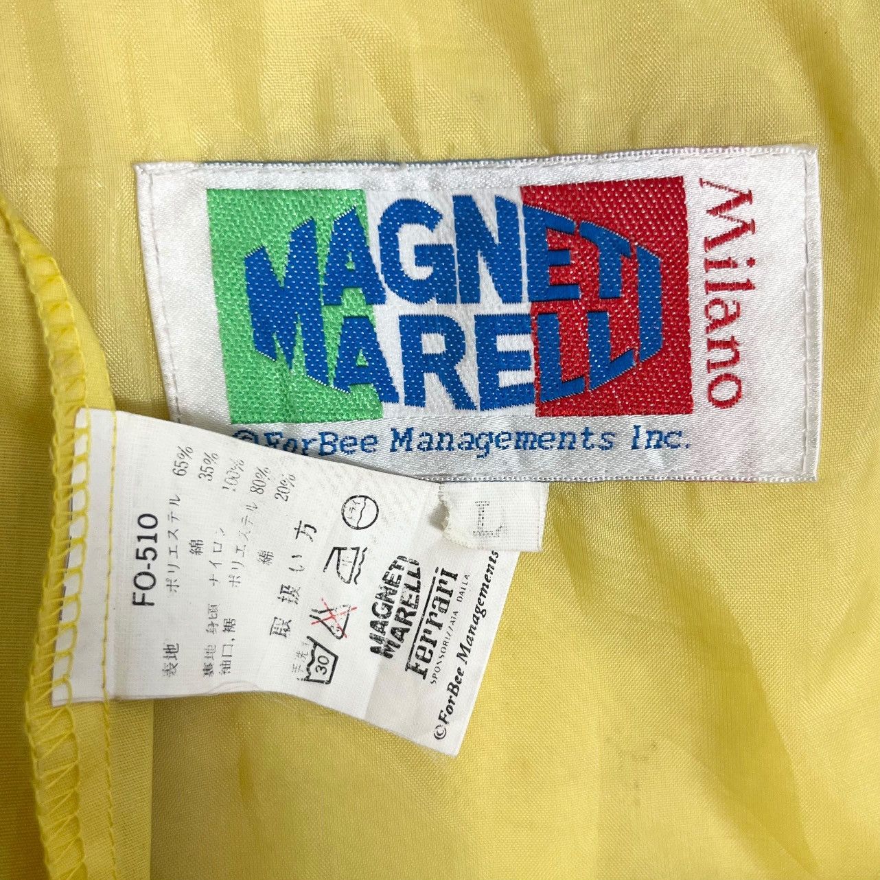 Ferrari × Vintage Vintage Magneti Marelli Ferrari Grand Prix Team Jacket Size US L / EU 52-54 / 3 - 8 Thumbnail