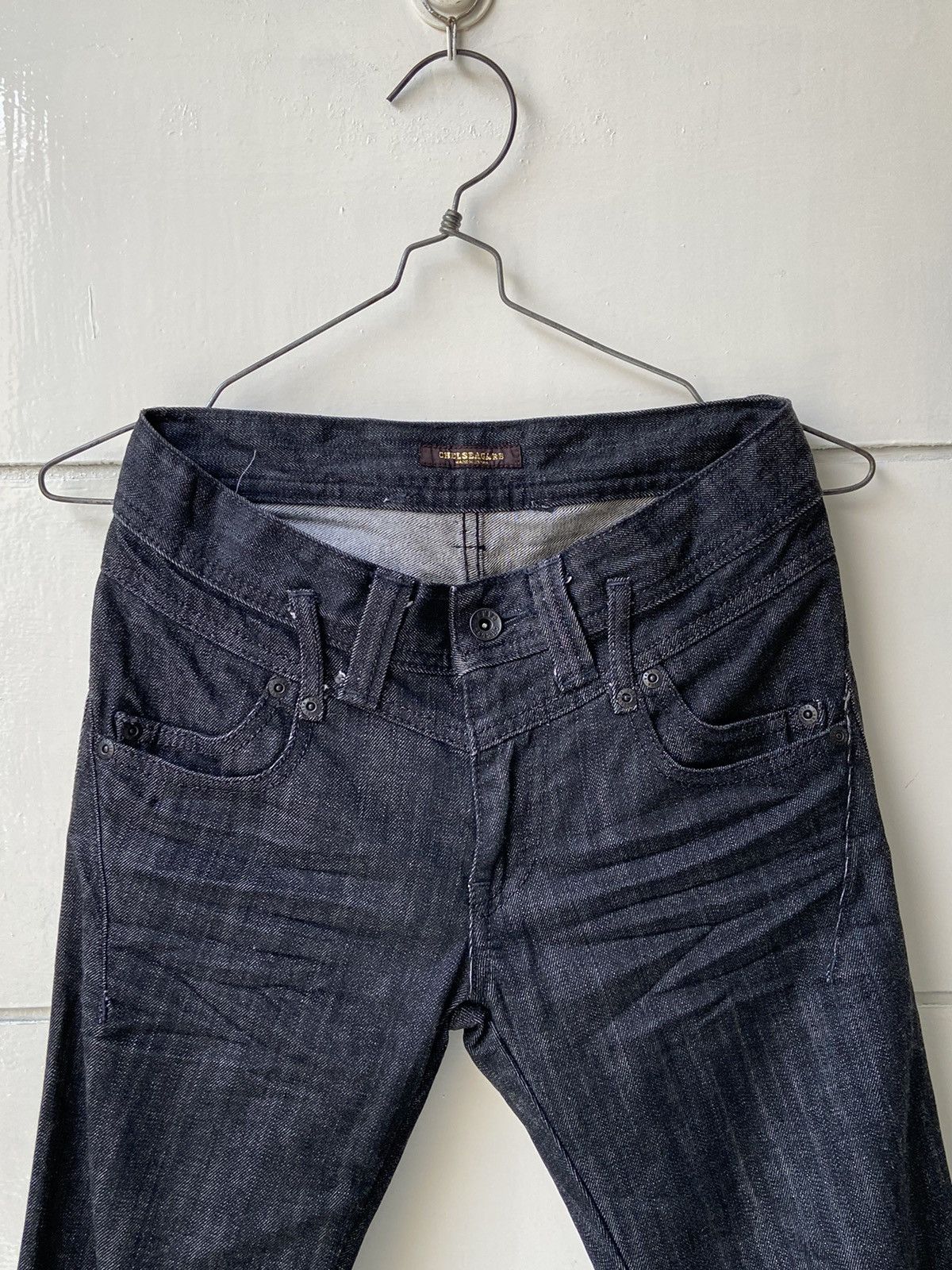 Designer × If Six Was Nine × Japanese Brand CHELSEAGARB Black Long Pants Size US 27 - 2 Thumbnail