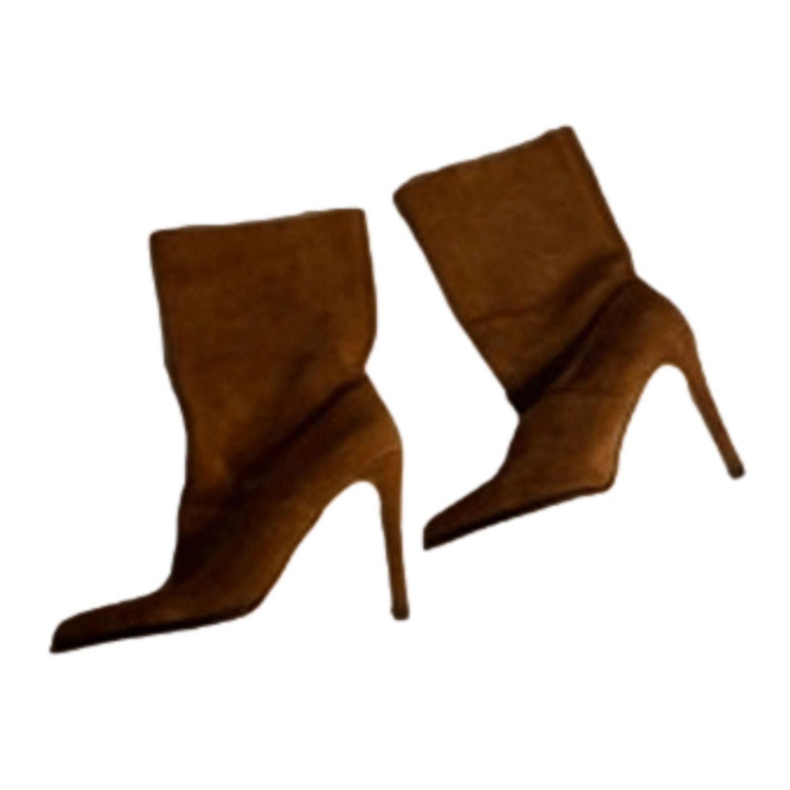Other BCBGeneration Brown Suede Leather Pointed Toe Stiletto Heel Size US 8 / IT 38 - 2 Thumbnail