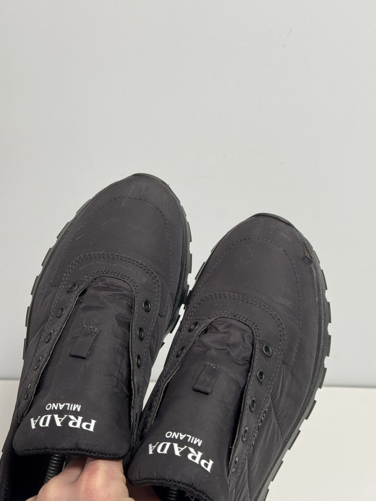 Prada PRADA Nylon PRAX Sneakers Men’s Size 10 Size US 10 / EU 43 - 17 Thumbnail