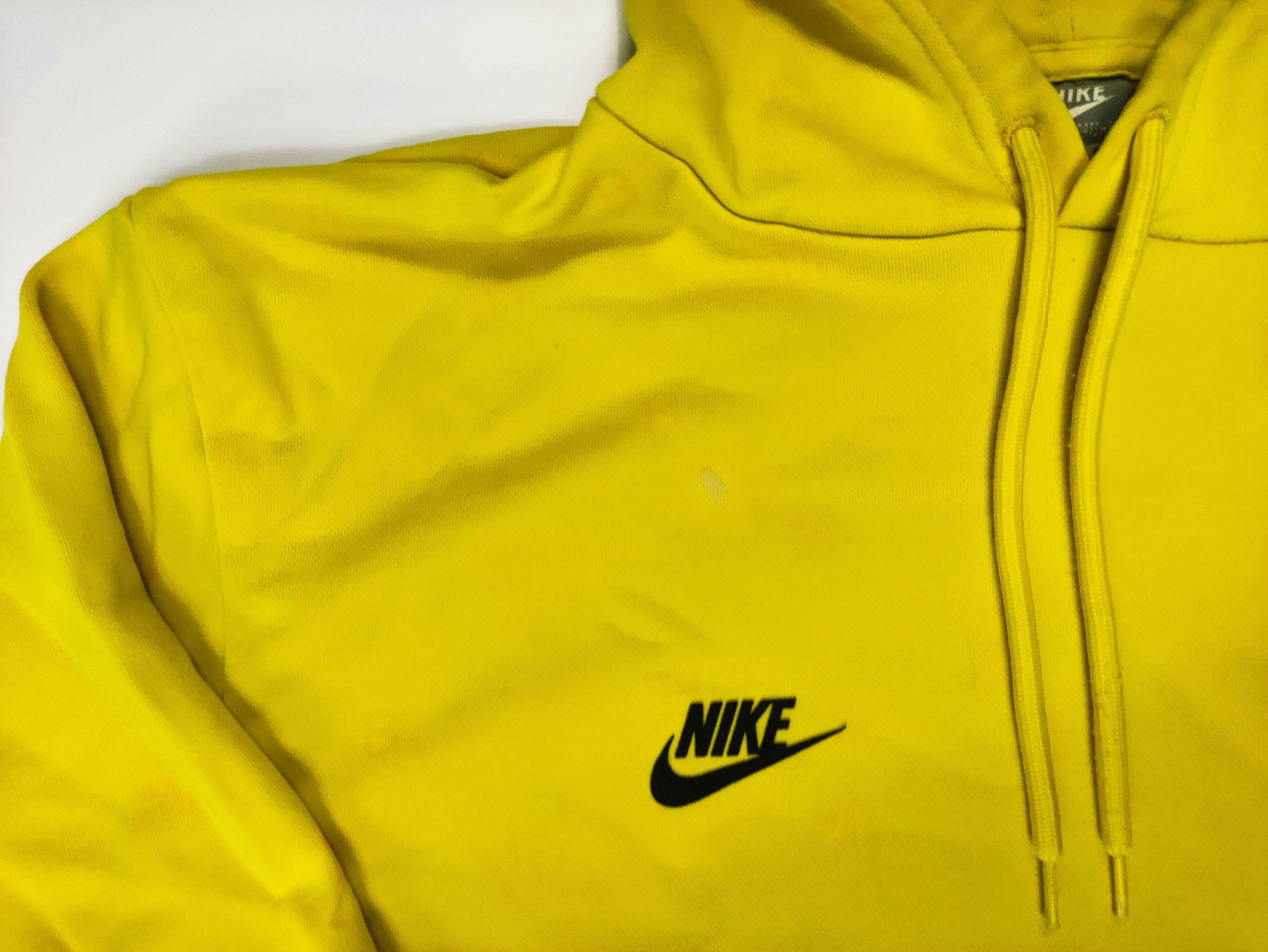 Nike FC Barcelona x Nike Sportswear Vintage Yellow Hoodie Barca Size US L / EU 52-54 / 3 - 9 Thumbnail