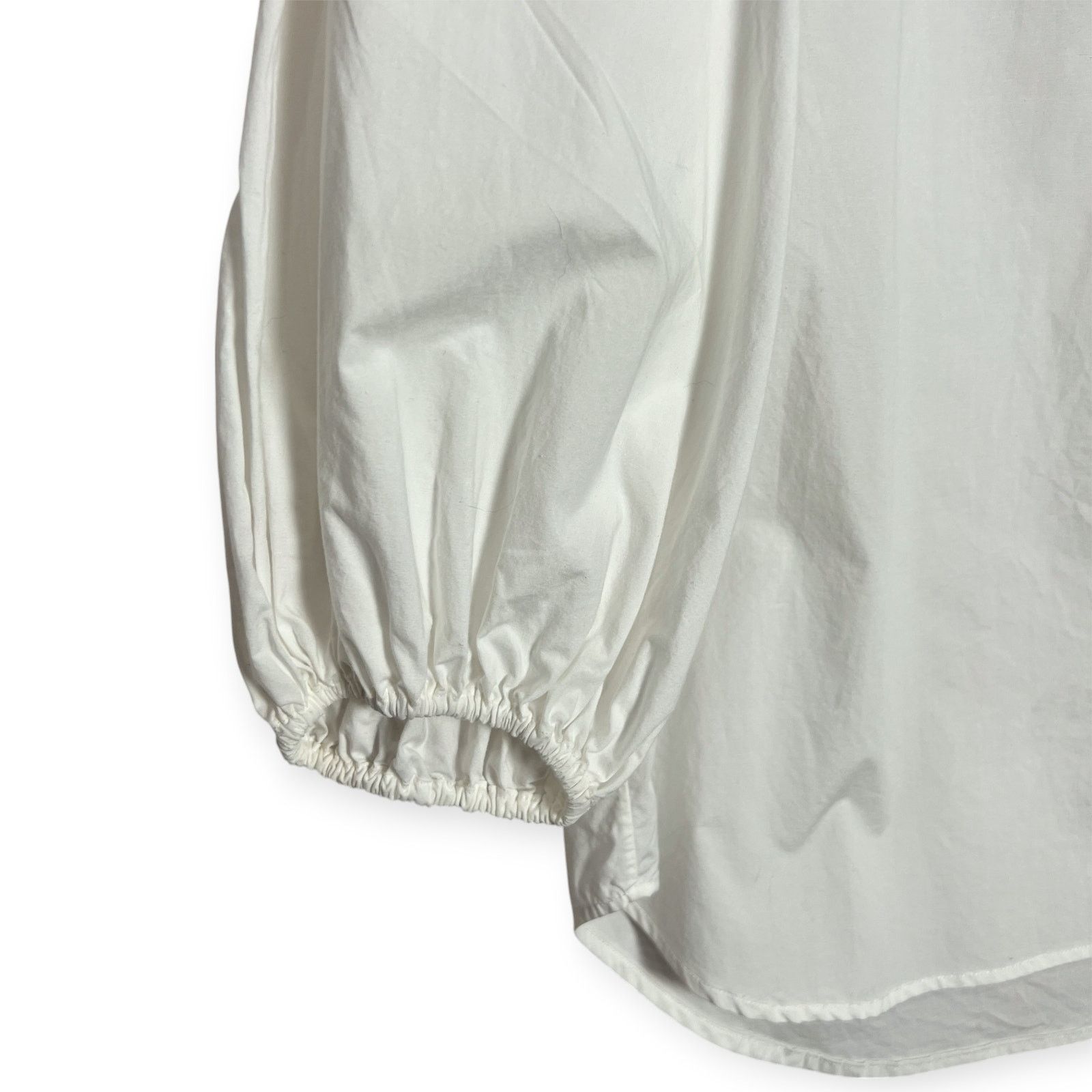 The Row The Row Puff Sleeve Button Up Shirt White Size 4 Cotton Size S / US 4 / IT 40 - 10 Thumbnail