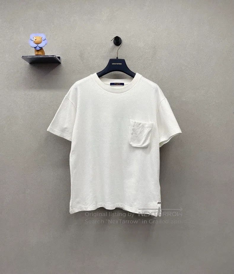 Louis Vuitton Louis Vuitton Dark stripe white pocket short sleeve Size US XS / EU 42 / 0 - 1 Thumbnail