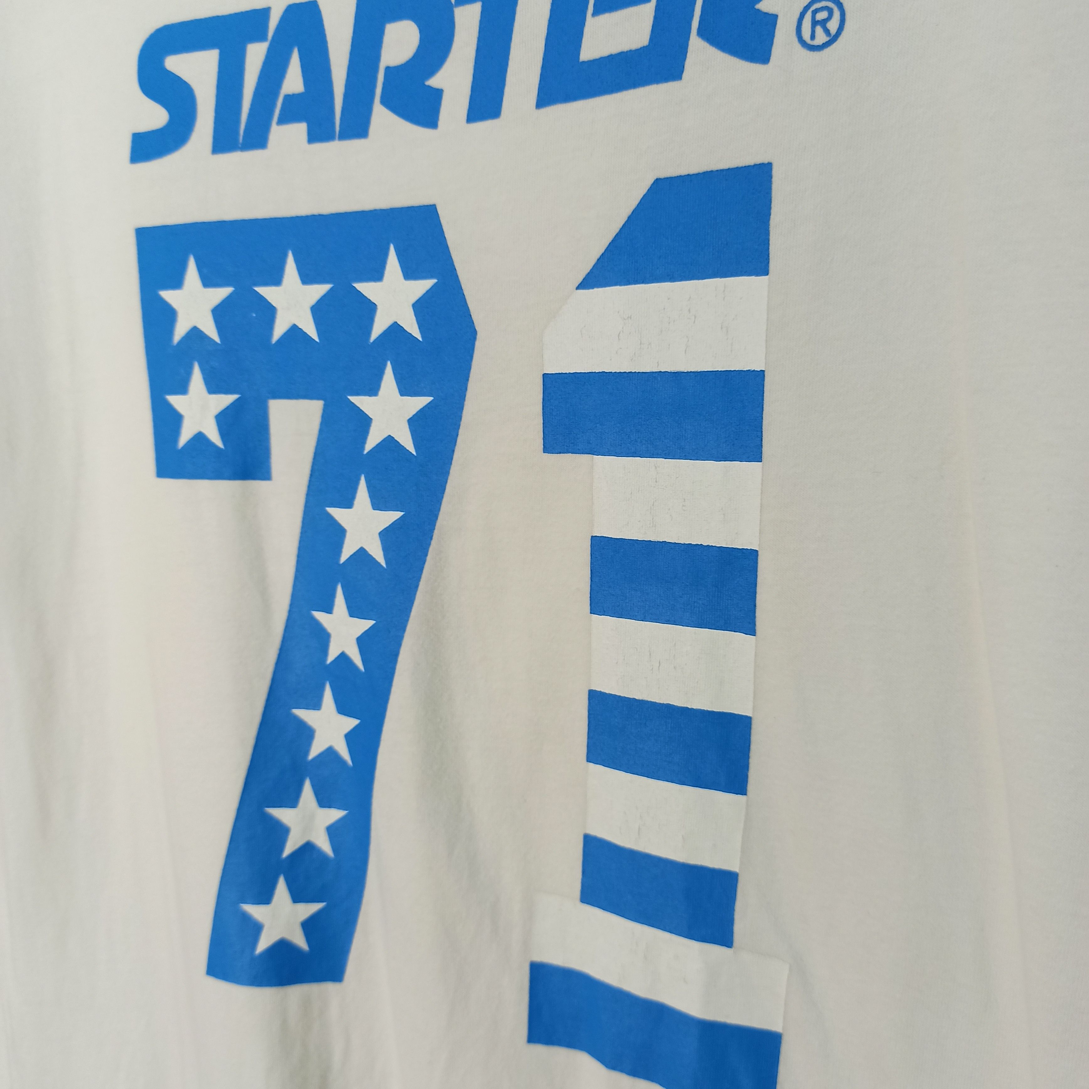 Starter Rare Starter 71 Big Logo Tshirt Size US L / EU 52-54 / 3 - 3 Thumbnail